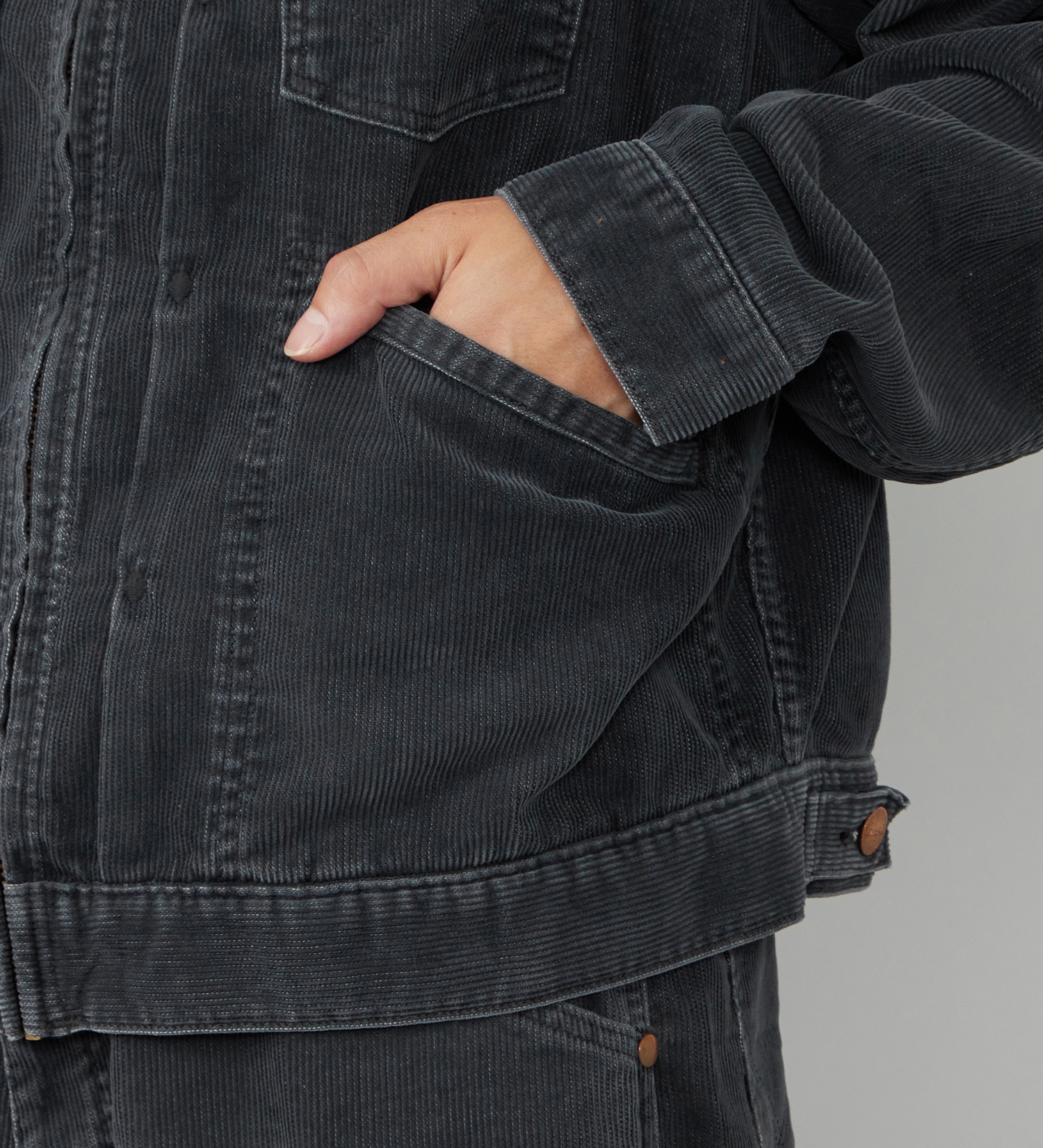 Wrangler(ラングラー)の24MJZ コーデュロイジャケット【US ORIGINAL/セットアップ可】|ジャケット/アウター/その他アウター/メンズ|ブラック