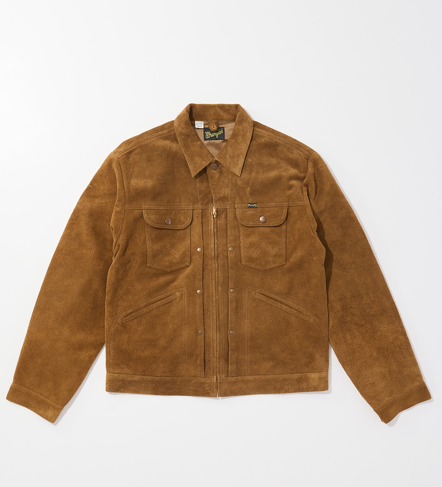 Wrangler(ラングラー)の【試着対象】24MJZ ジップジャケット / カウスエード【US ORIGINAL】|ジャケット/アウター/その他アウター/メンズ|キャメル