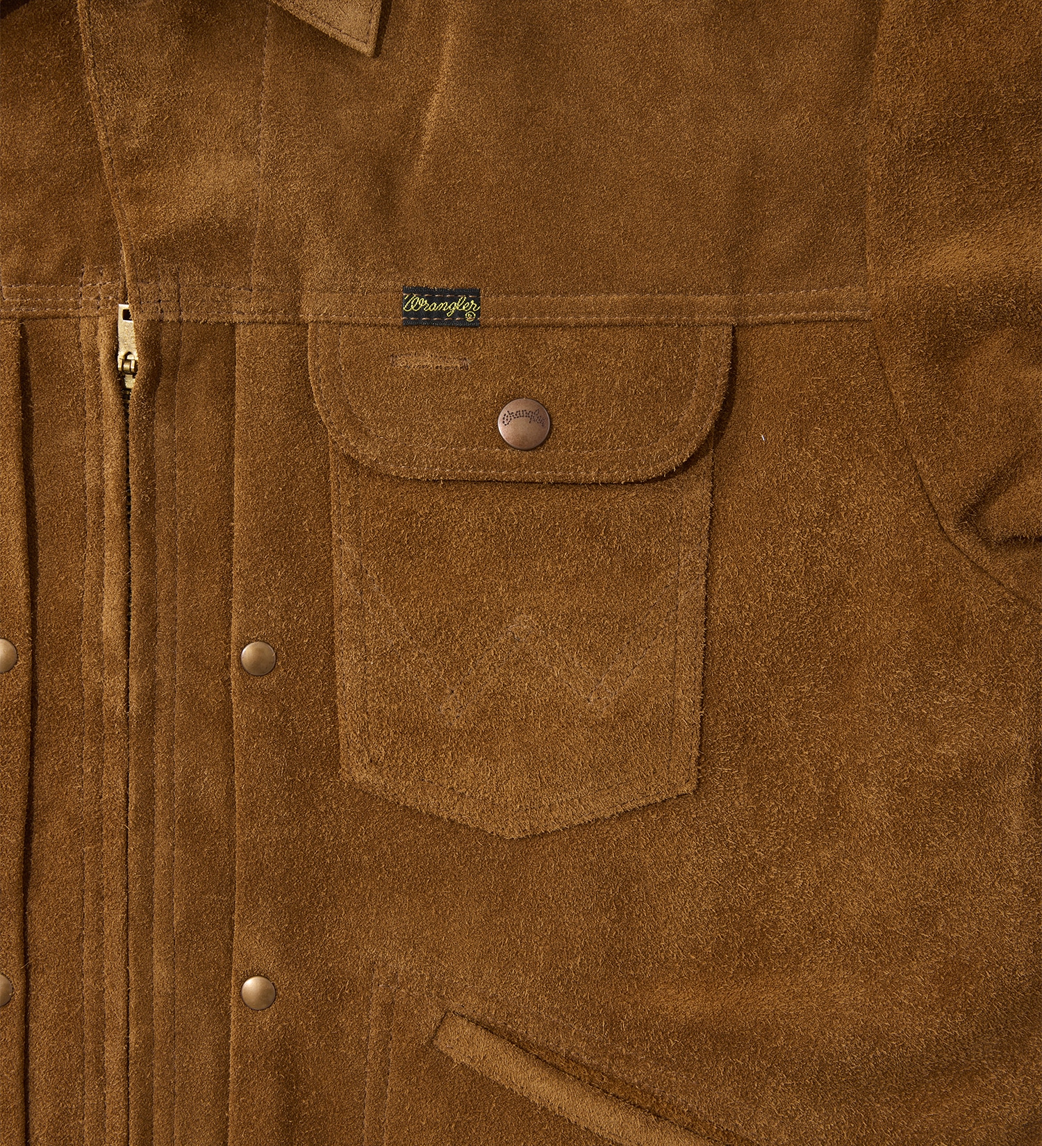Wrangler(ラングラー)の【試着対象】24MJZ ジップジャケット / カウスエード【US ORIGINAL】|ジャケット/アウター/その他アウター/メンズ|キャメル