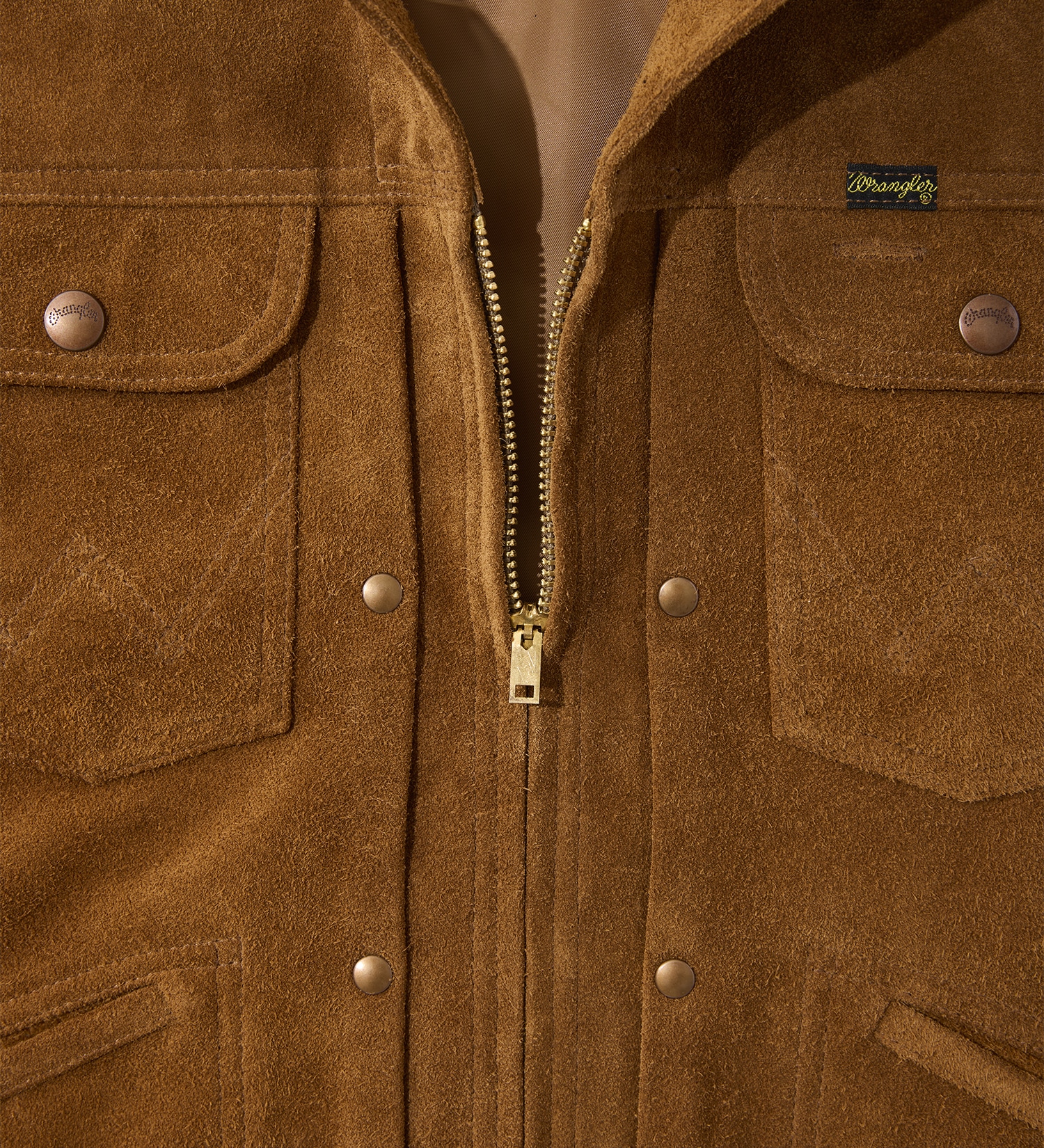 Wrangler(ラングラー)の【試着対象】24MJZ ジップジャケット / カウスエード【US ORIGINAL】|ジャケット/アウター/その他アウター/メンズ|キャメル