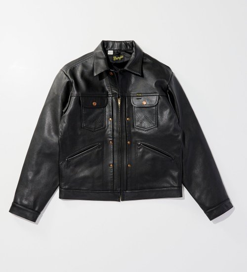 Wrangler(ラングラー)の24MJZ LEATHER【ゴートレザー】/ジャケット|ジャケット/アウター/その他アウター/メンズ|ブラック