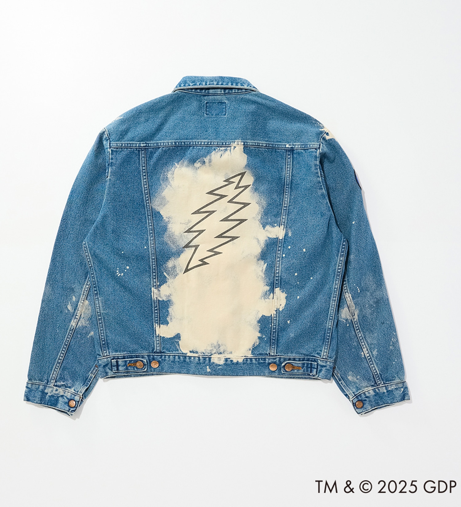 Wrangler(ラングラー)のGrateful Dead x Wrangler 24MJZ WREMAKE DENIM JACKET|ジャケット/アウター/デニムジャケット/メンズ|中色ブルー