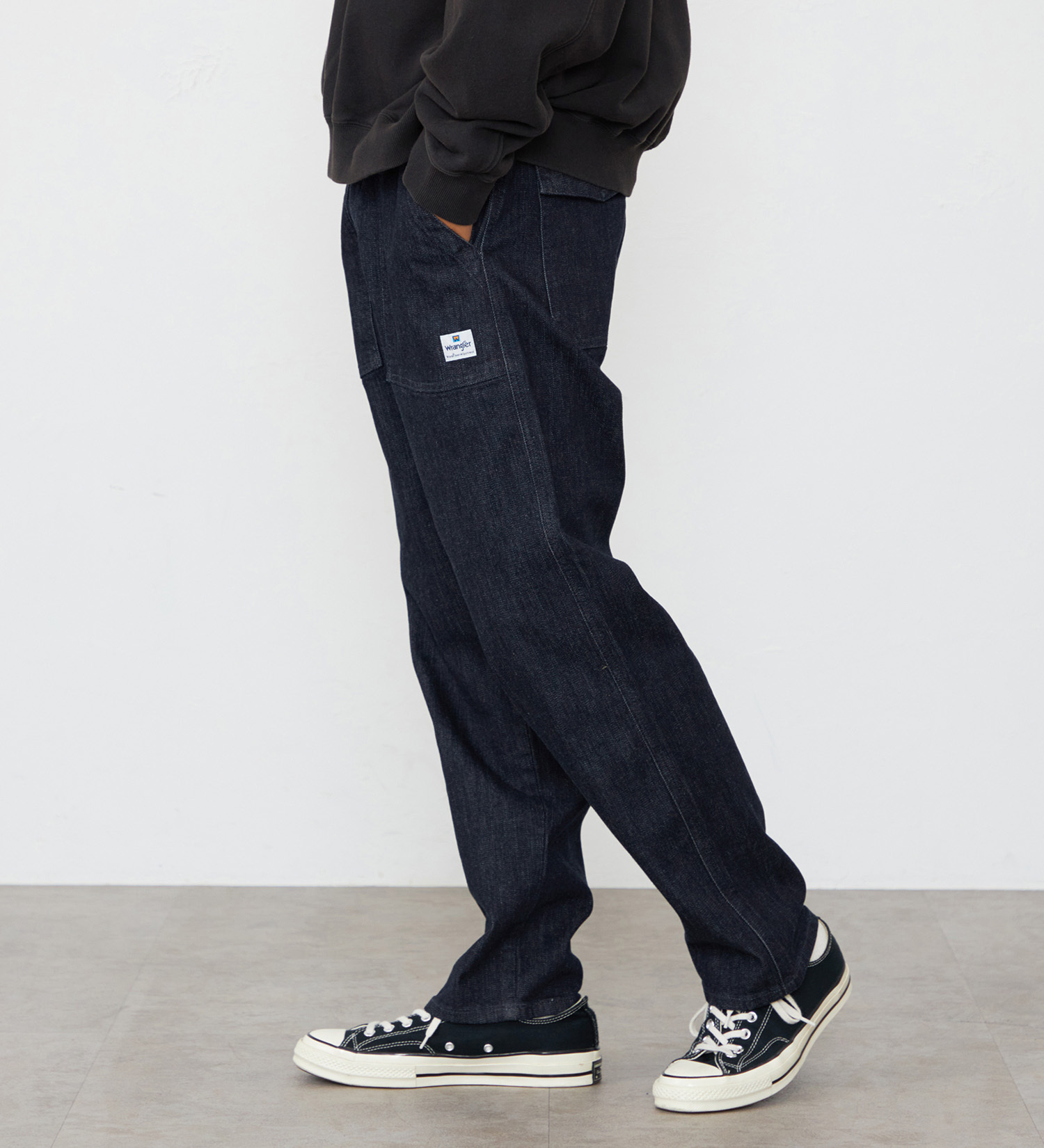 Wrangler(ラングラー)の【試着対象】ベイカーイージーパンツ|パンツ/デニム/ジーンズパンツ/メンズ|インディゴブルー