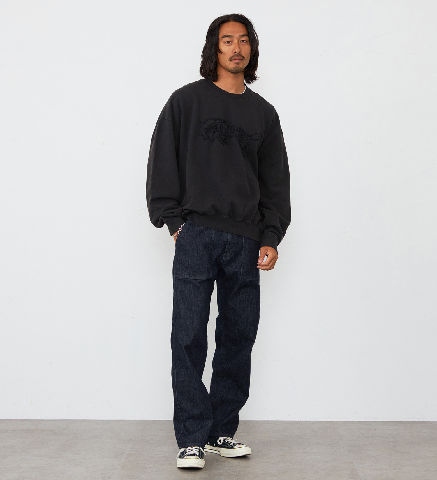 Wrangler(ラングラー)の【試着対象】ベイカーイージーパンツ|パンツ/デニム/ジーンズパンツ/メンズ|インディゴブルー