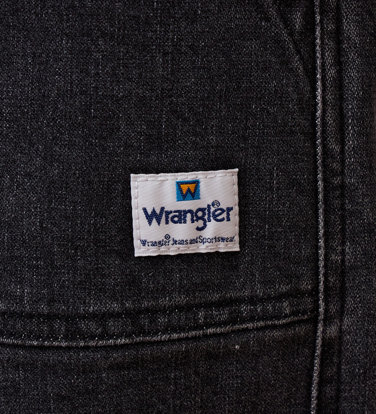 Wrangler(ラングラー)の【試着対象】ストレッチデニム ベイカーイージーパンツ|パンツ/デニム/ジーンズパンツ/メンズ|ブラックデニム2