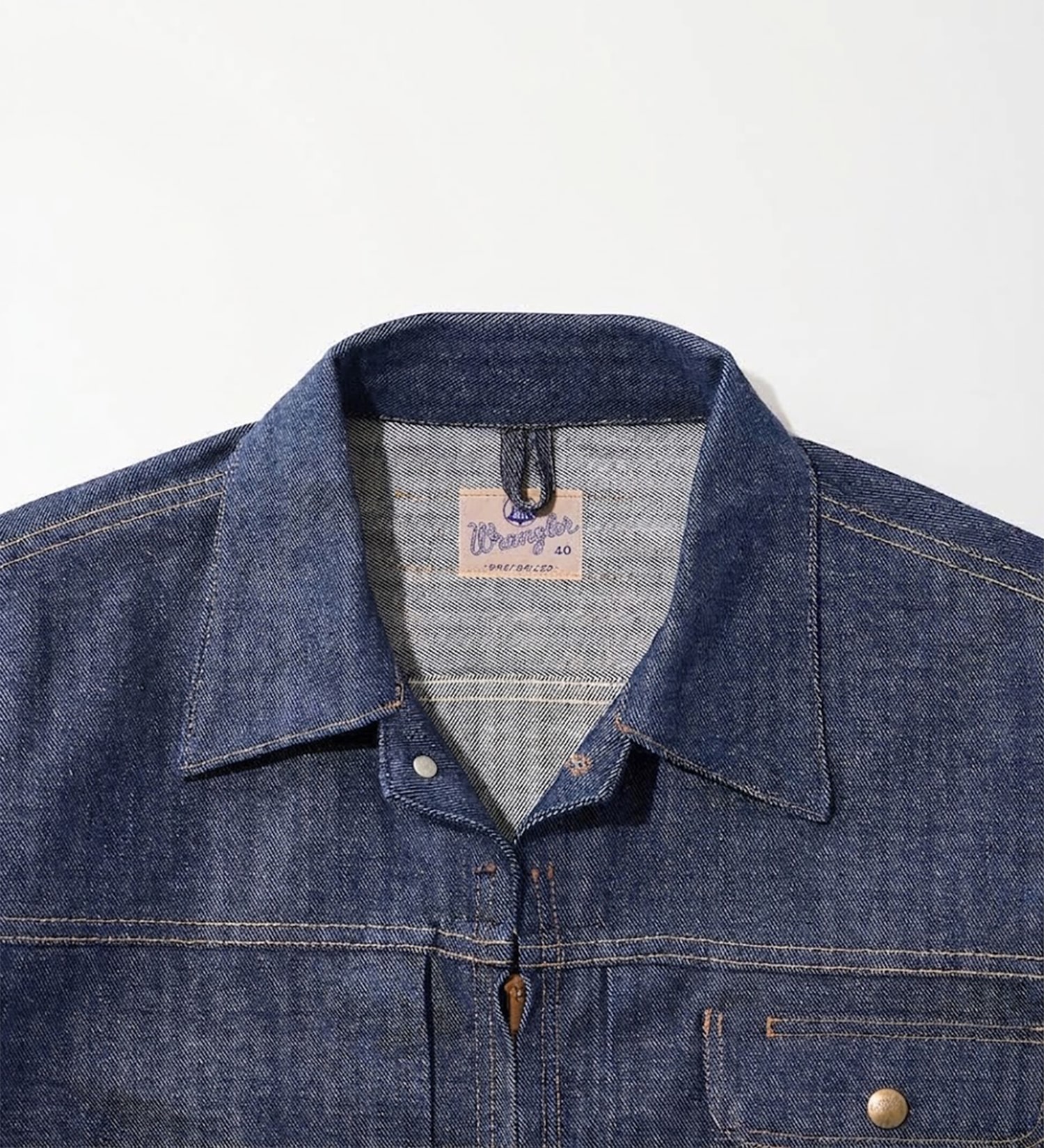 Wrangler(ラングラー)のARCHIVE 11MJZ JACKET 1958 MODEL|ジャケット/アウター/デニムジャケット/メンズ|インディゴ未洗い