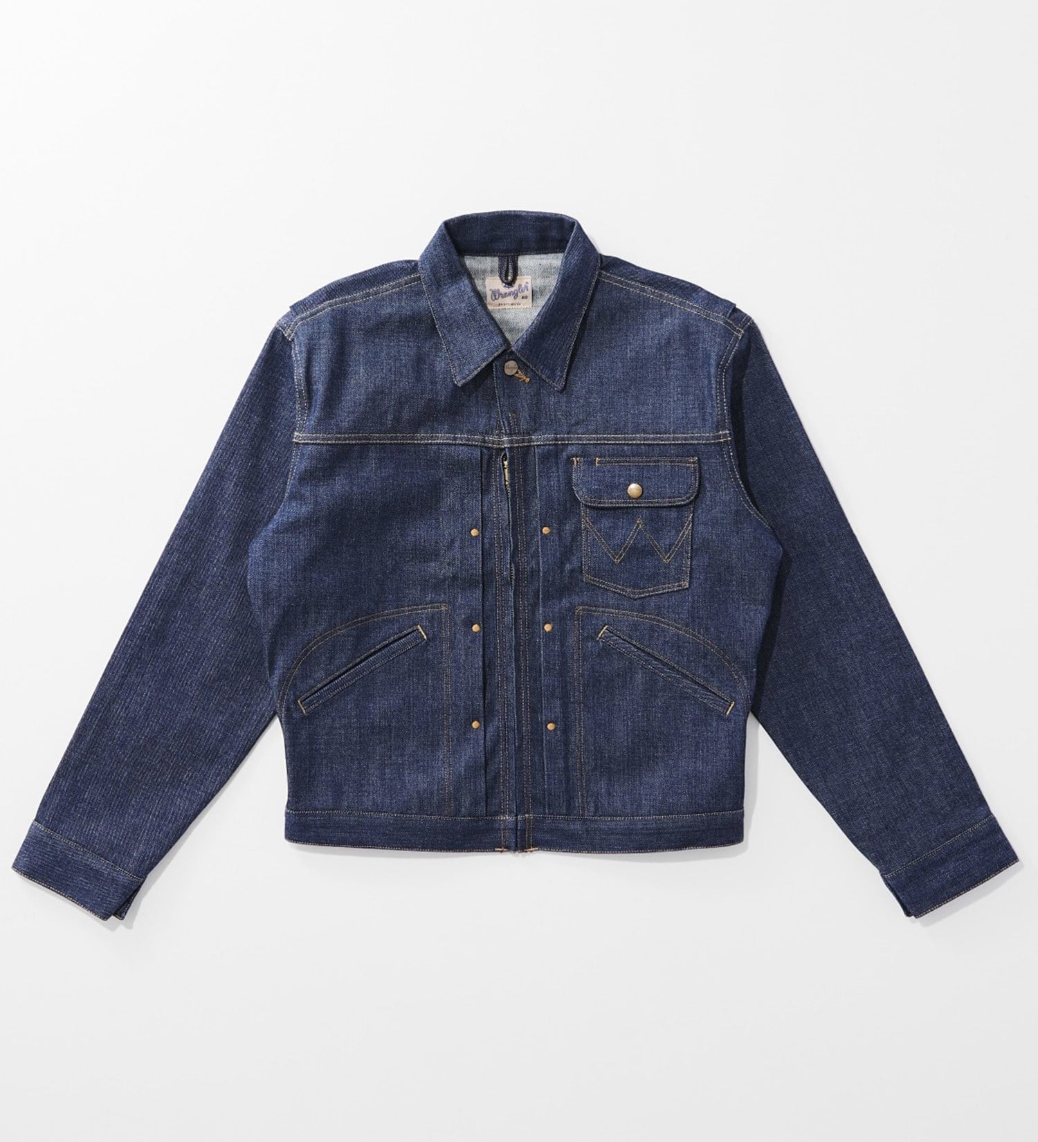 復刻】Wrangler 11MJZ デニムジャケット Mサイズ 古着-