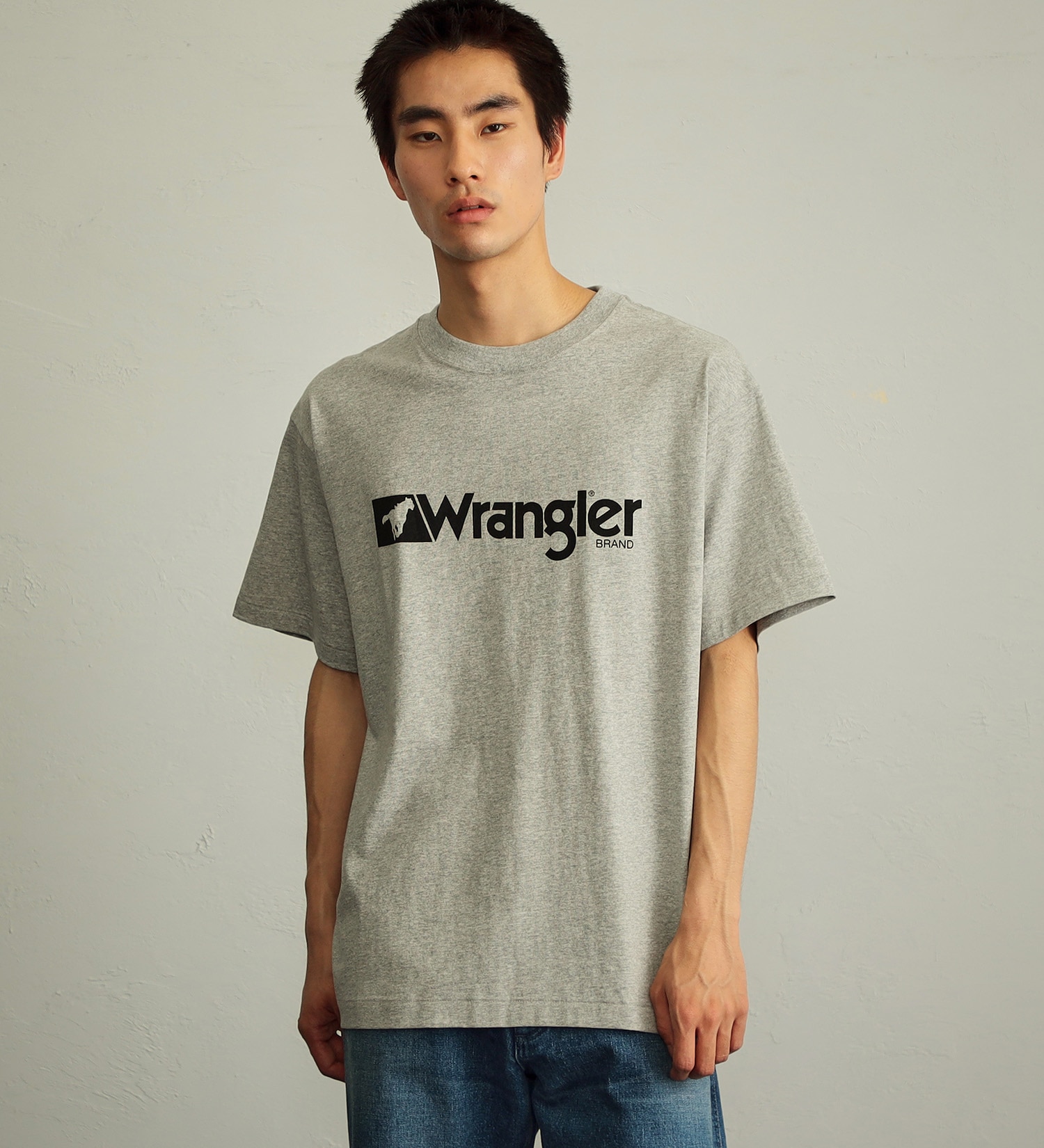 Wrangler(ラングラー)の【タイムセール】US ORIGINALS/クルーネック 半袖Tシャツ|トップス/Tシャツ/カットソー/メンズ|グレー