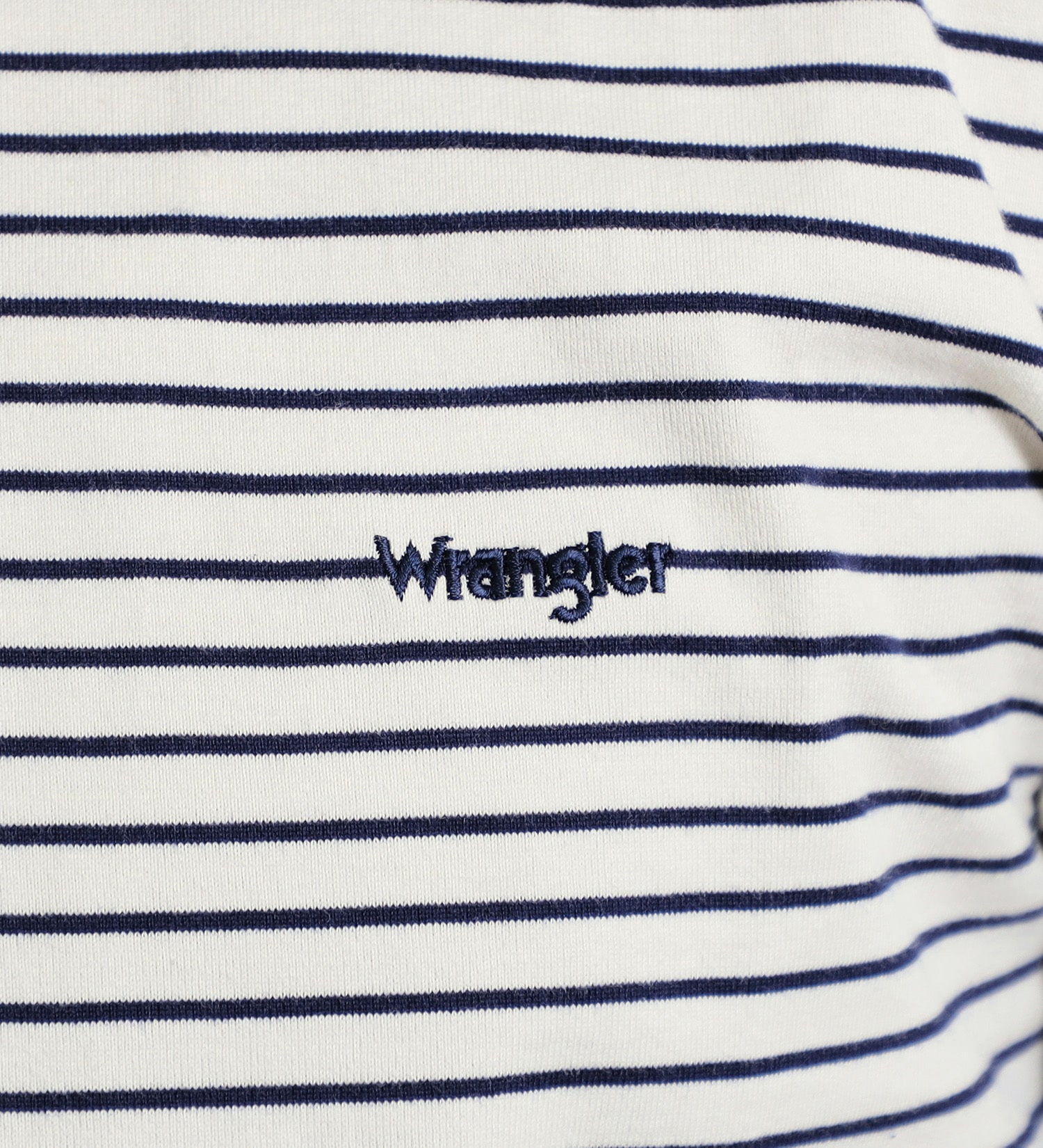 Wrangler(ラングラー)の【GW SALE】ボーダーリンガー ショートスリーブTee|トップス/Tシャツ/カットソー/メンズ|ネイビー