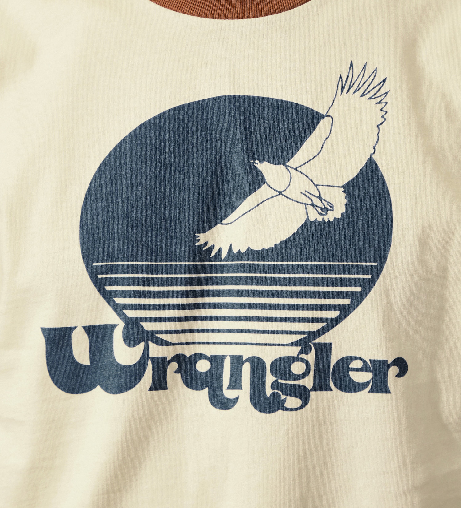 Wrangler(ラングラー)のリンガーTシャツ|トップス/Tシャツ/カットソー/メンズ|ホワイト