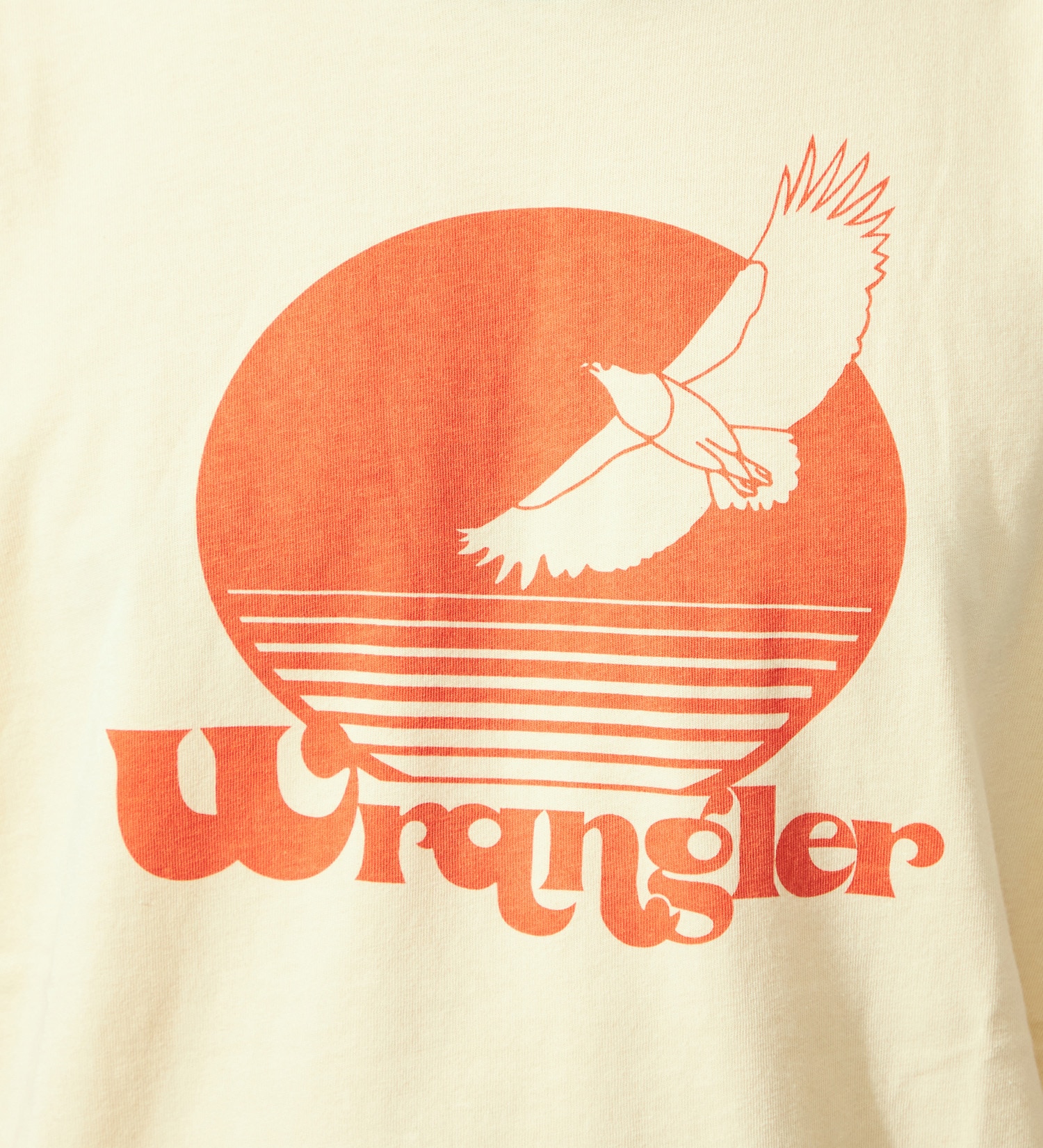 Wrangler(ラングラー)のリンガーTシャツ|トップス/Tシャツ/カットソー/メンズ|クリーム