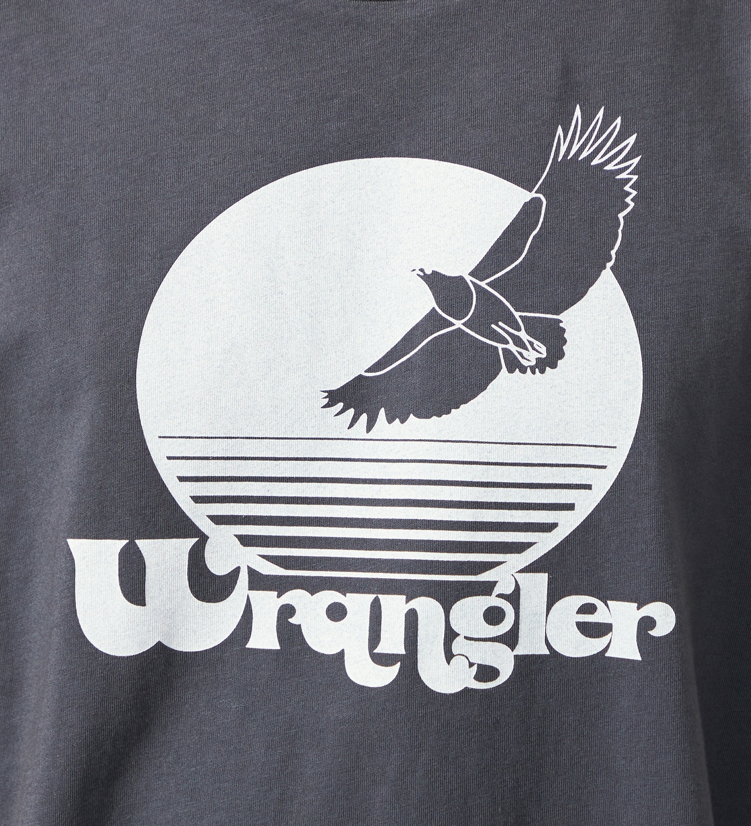 Wrangler(ラングラー)のリンガーTシャツ|トップス/Tシャツ/カットソー/メンズ|チャコールグレー