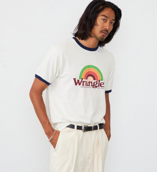 レインボーロゴ WRINGER Tシャツ
