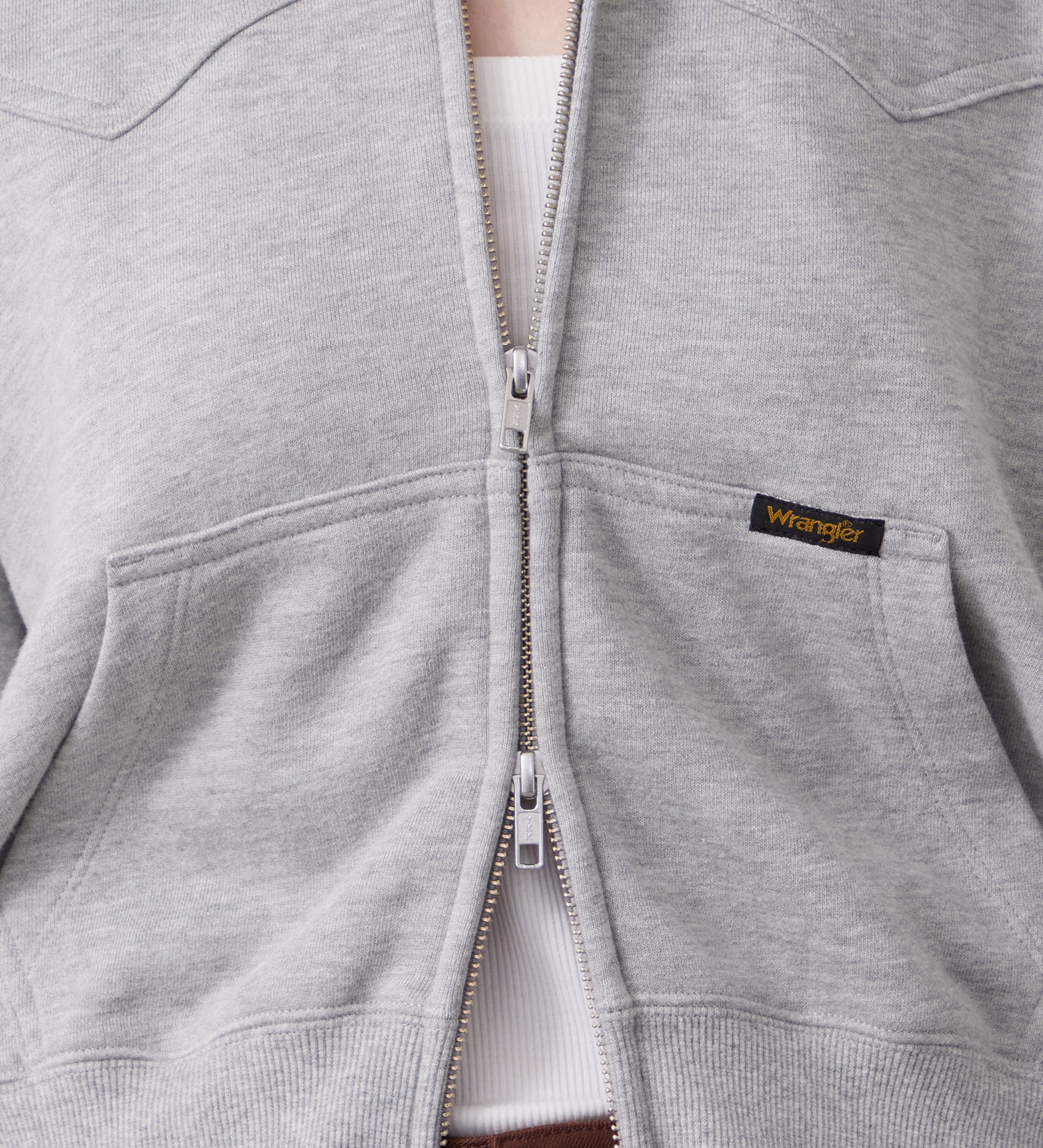 Wrangler(ラングラー)のFUR HOODIE/ファーフーディー|トップス/パーカー/レディース|グレー