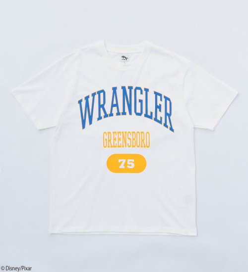 Wrangler(ラングラー)の【75th Special Item】＜TOY STORY / ウッディ＞プリントTシャツ（親子リンク対応）|トップス/Tシャツ/カットソー/メンズ|ホワイト