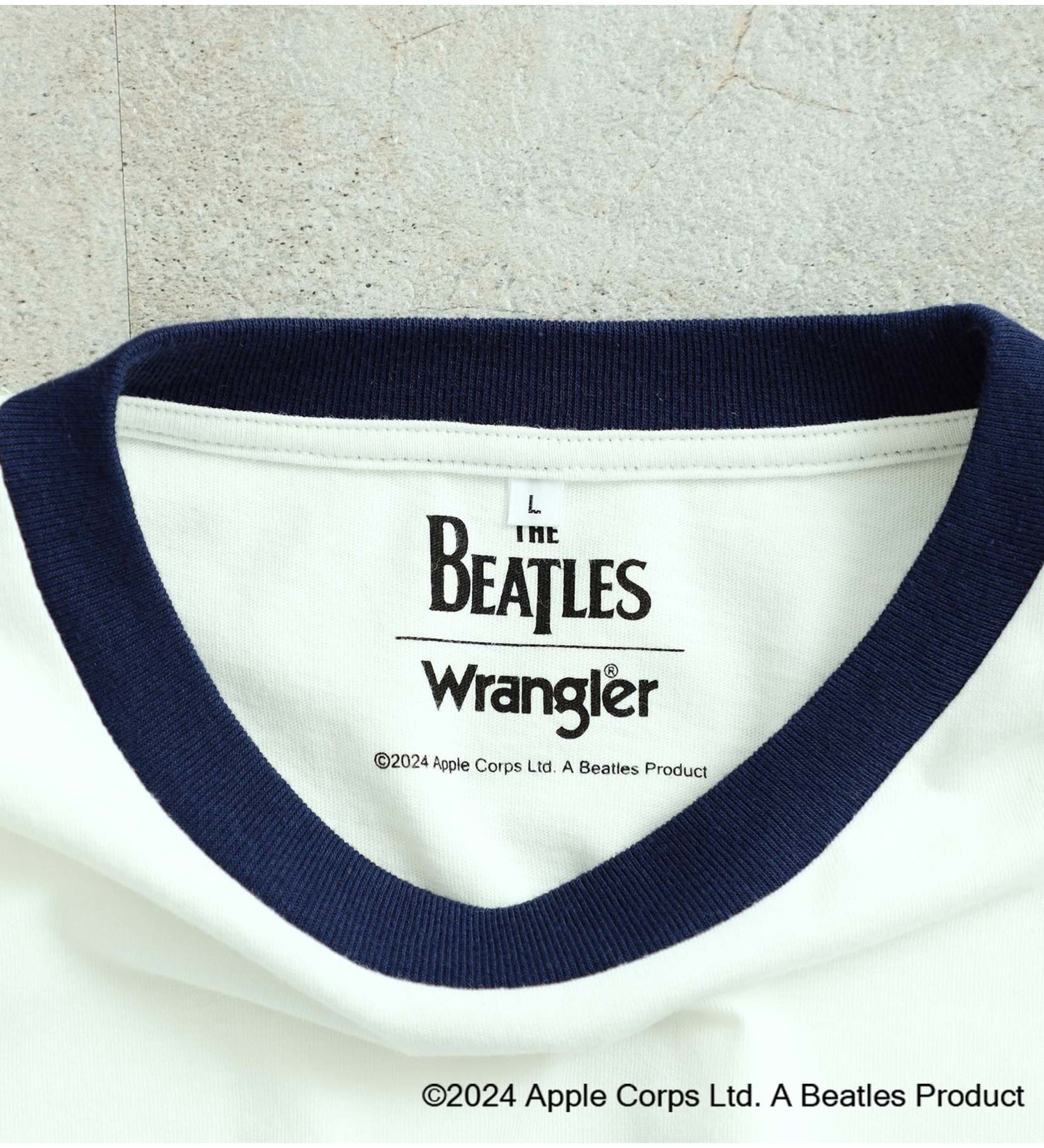 Wrangler(ラングラー)の【BEATLES】リンガー ショートスリーブTee|トップス/Tシャツ/カットソー/メンズ|ホワイト