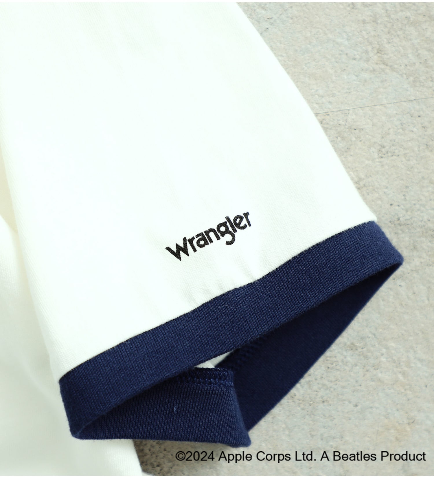 Wrangler(ラングラー)の【BEATLES】リンガー ショートスリーブTee|トップス/Tシャツ/カットソー/メンズ|ホワイト