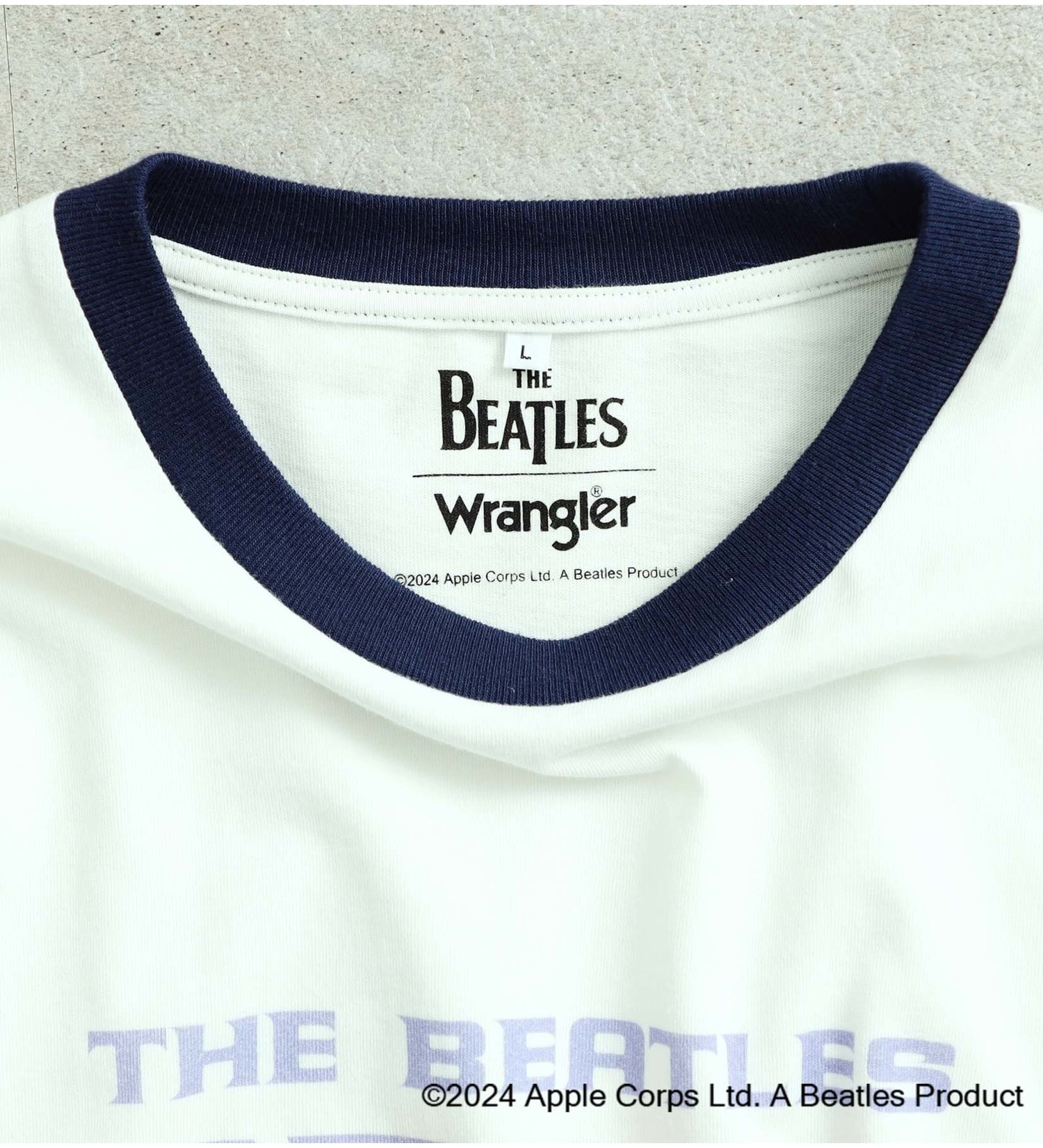 Wrangler(ラングラー)の【BEATLES】リンガー ショートスリーブTee|トップス/Tシャツ/カットソー/メンズ|ホワイト系その他