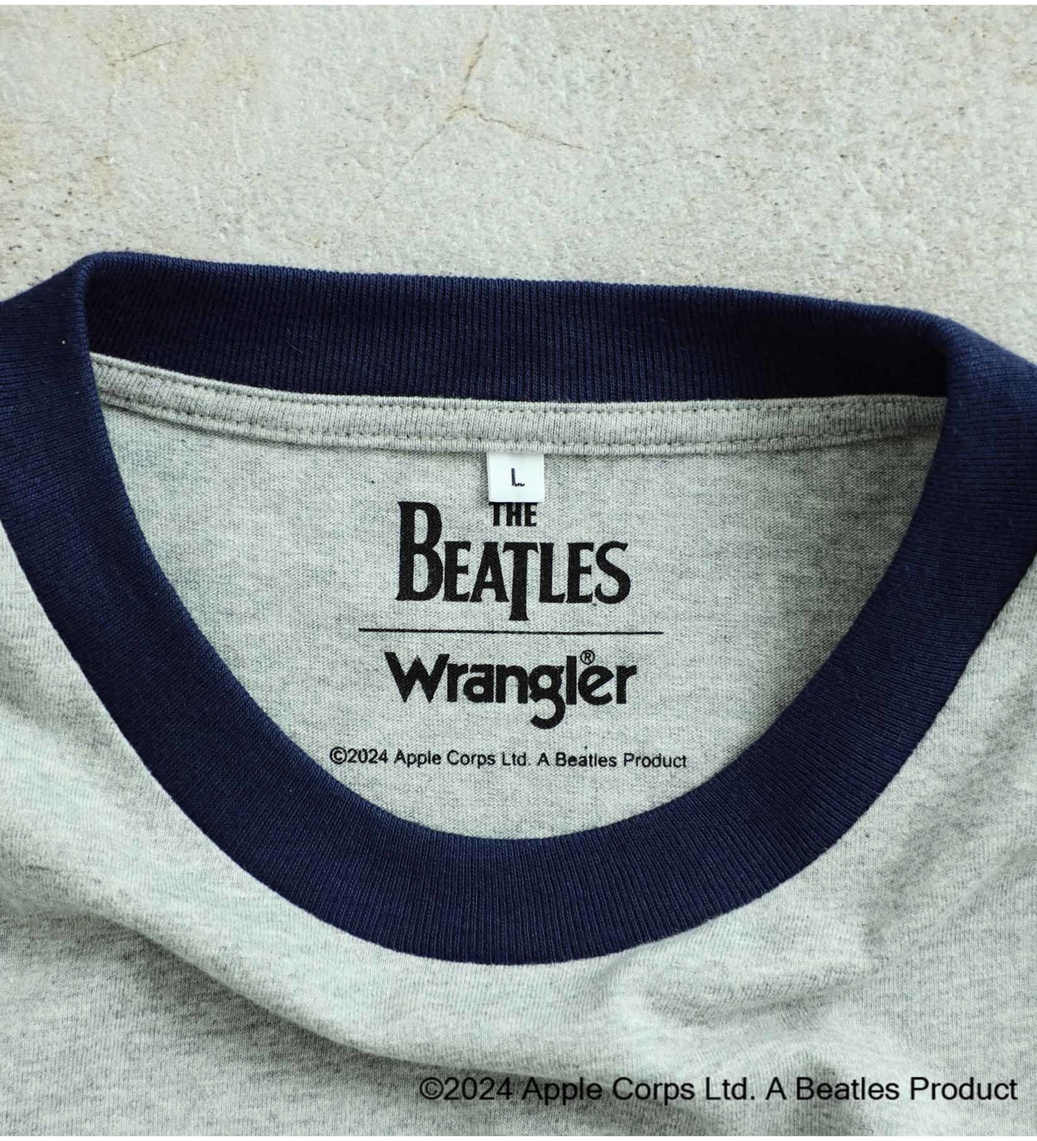 Wrangler(ラングラー)の【BEATLES】リンガー ショートスリーブTee|トップス/Tシャツ/カットソー/メンズ|グレー系その他