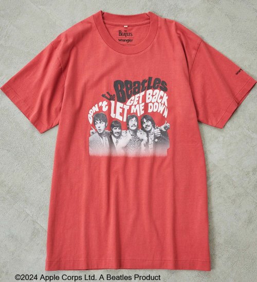 【BEATLESxWrangler】クルーネックTシャツ