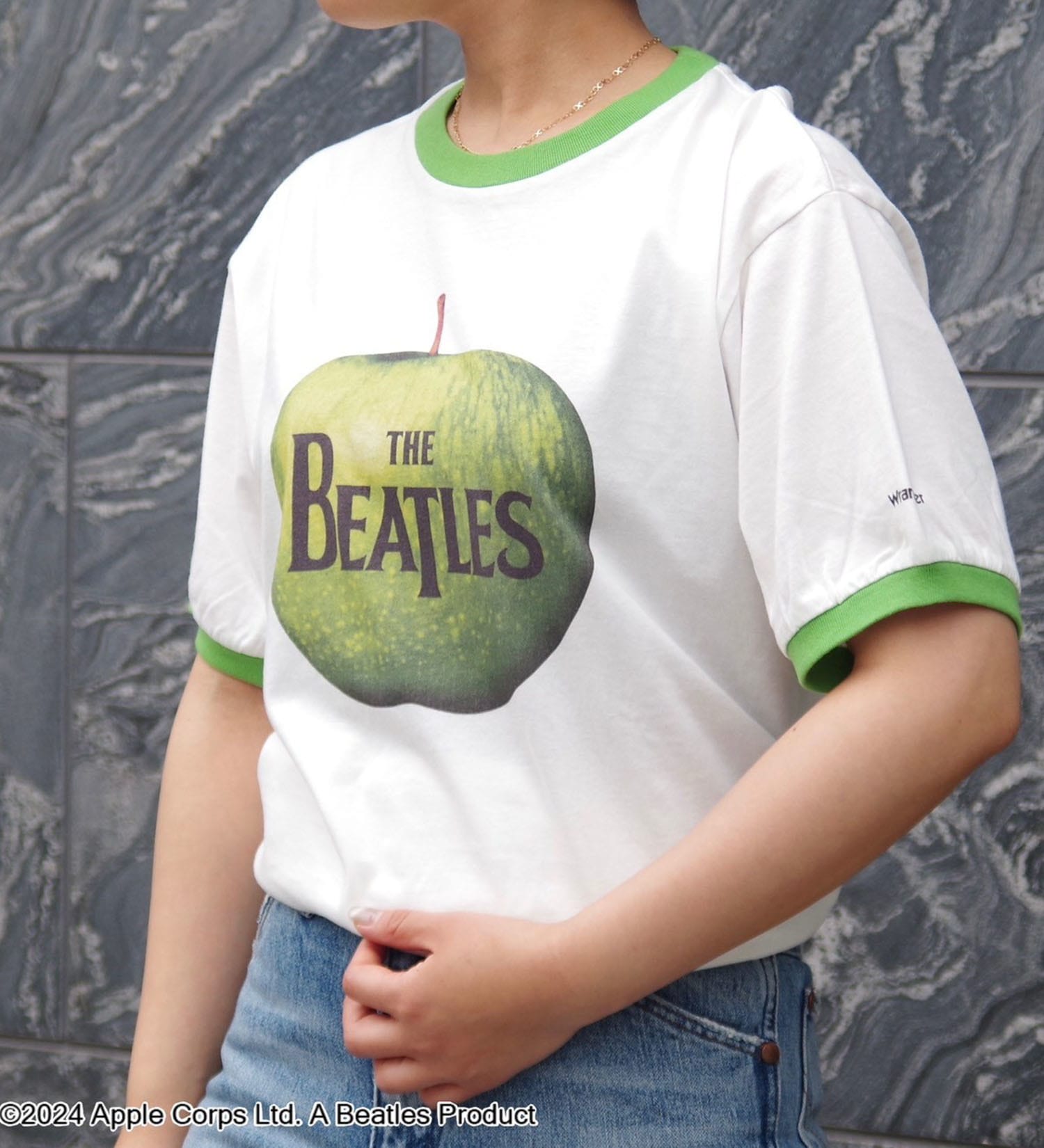 Wrangler(ラングラー)の【BEATLESxWrangler】リンガーTシャツ|トップス/Tシャツ/カットソー/メンズ|グリーン