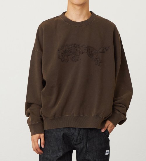 Wrangler(ラングラー)のユーズドパッチスウェット|トップス/スウェット/レディース|ブラウン