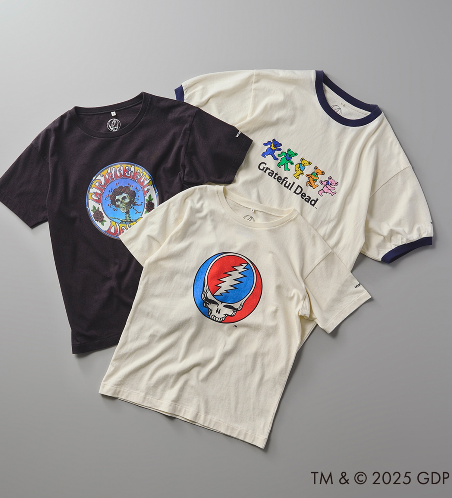Wrangler(ラングラー)のGreatful Dead x Wrangler WORN OUT Tシャツ|トップス/Tシャツ/カットソー/メンズ|ホワイト