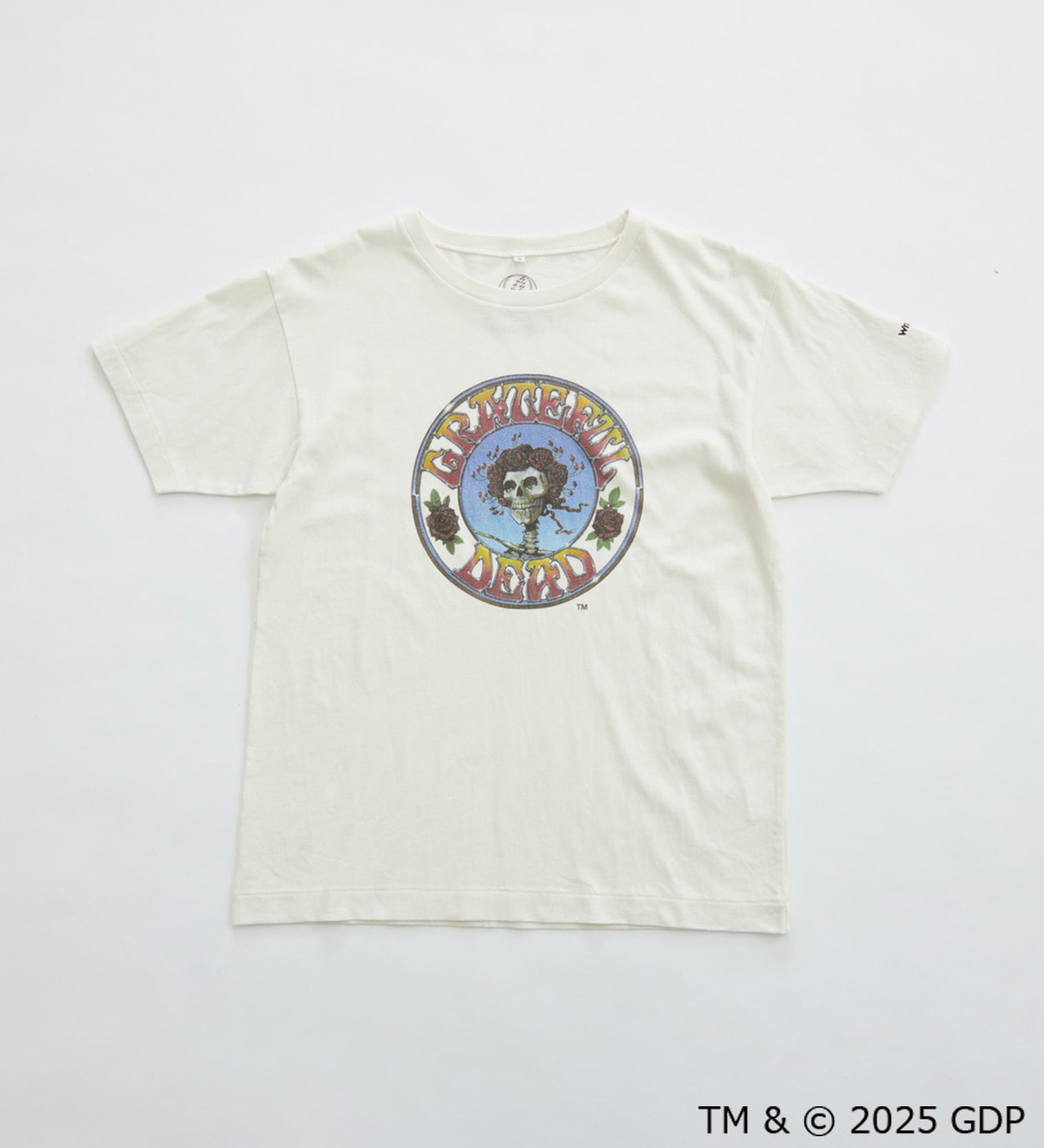 Wrangler(ラングラー)のGreatful Dead x Wrangler WORN OUT ROSE Tシャツ|トップス/Tシャツ/カットソー/メンズ|ホワイト
