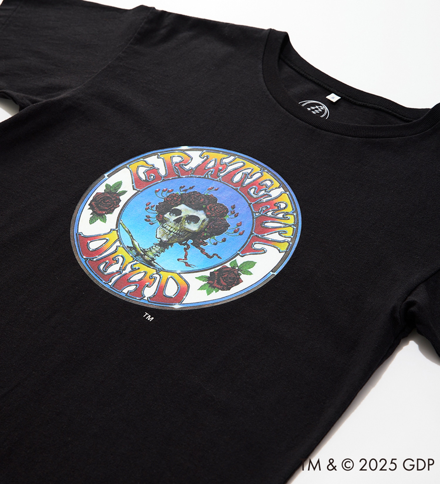 Wrangler(ラングラー)のGreatful Dead x Wrangler WORN OUT ROSE Tシャツ|トップス/Tシャツ/カットソー/メンズ|ブラック