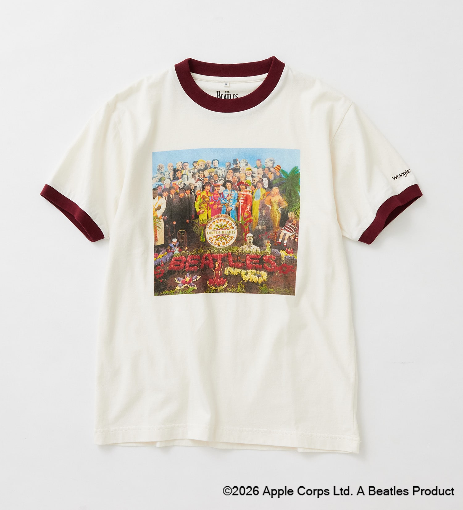 Wrangler(ラングラー)の【ポイントアップ対象】WRINGER T-SHIRTS【BEATLES】|トップス/Tシャツ/カットソー/メンズ|ワイン