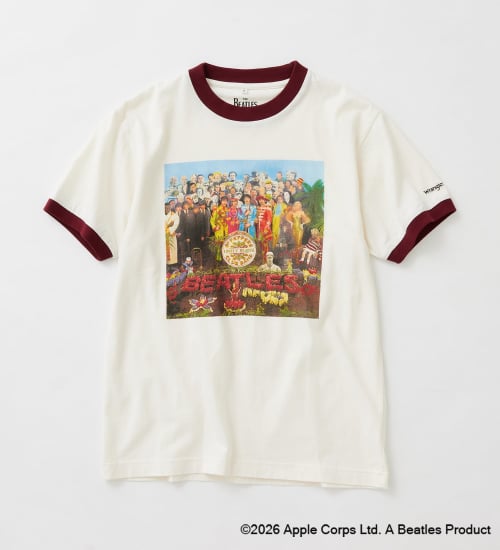 Wrangler(ラングラー)の【ポイントアップ対象】WRINGER T-SHIRTS【BEATLES】|トップス/Tシャツ/カットソー/メンズ|ワイン