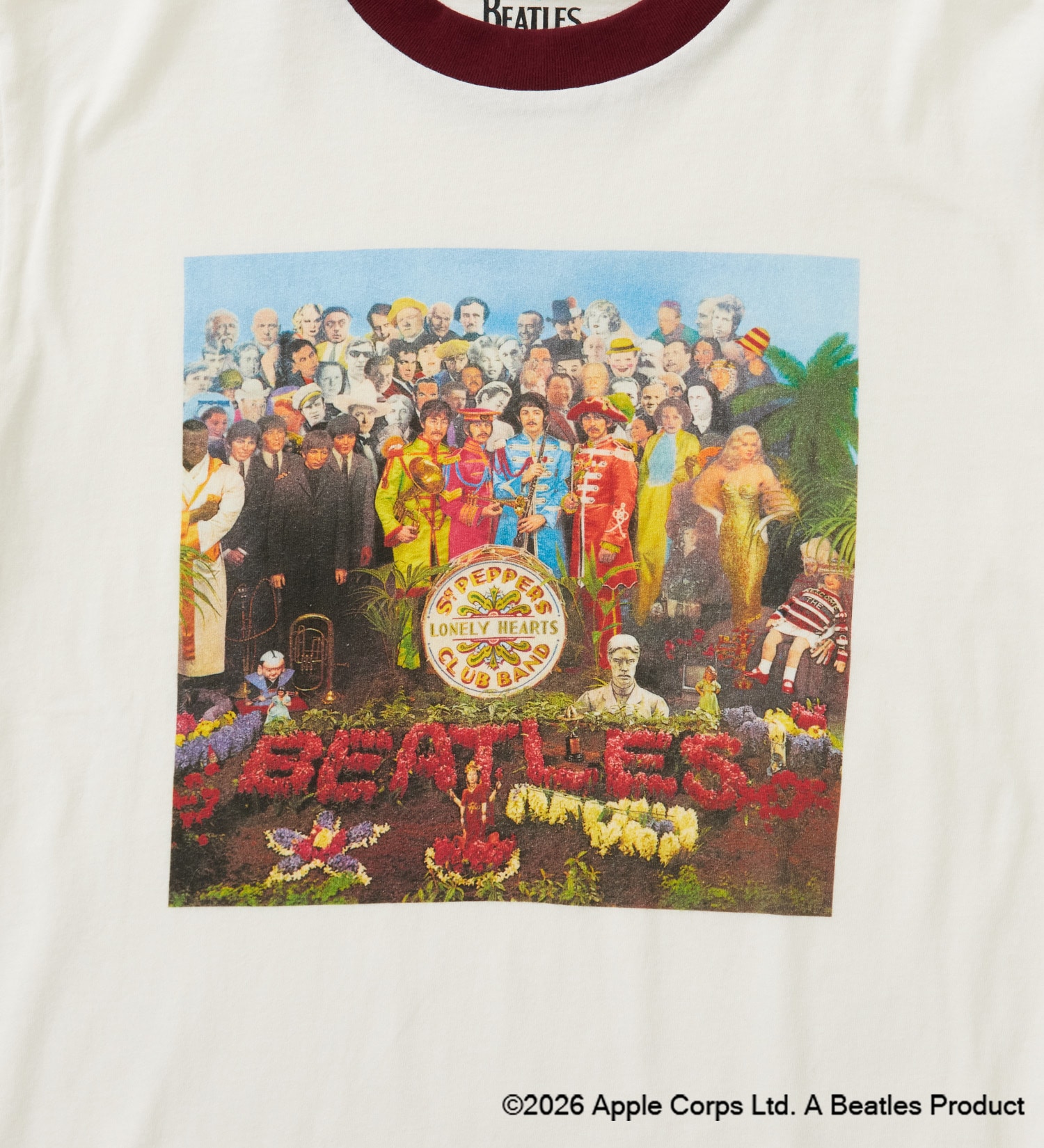 Wrangler(ラングラー)の【ポイントアップ対象】WRINGER T-SHIRTS【BEATLES】|トップス/Tシャツ/カットソー/メンズ|ワイン