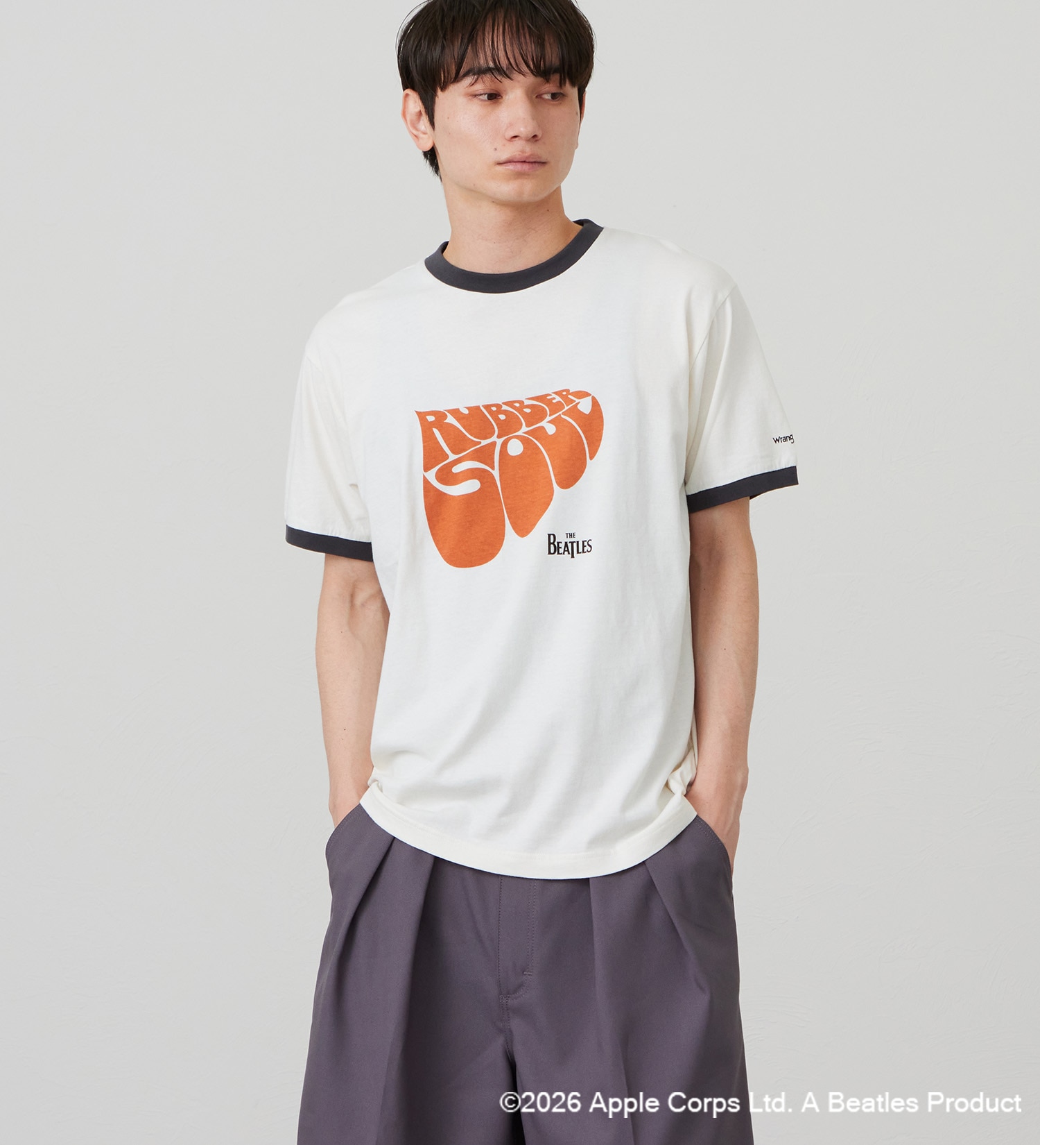 Wrangler(ラングラー)の【ポイントアップ対象】WRINGER T-SHIRTS【BEATLES】|トップス/Tシャツ/カットソー/メンズ|ブラック