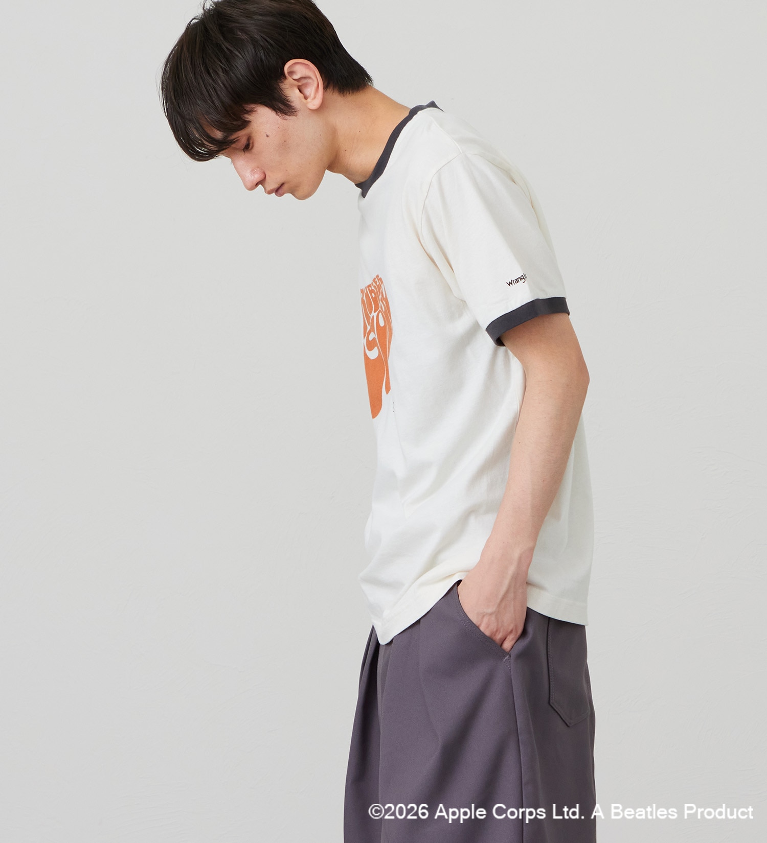 Wrangler(ラングラー)の【ポイントアップ対象】WRINGER T-SHIRTS【BEATLES】|トップス/Tシャツ/カットソー/メンズ|ブラック