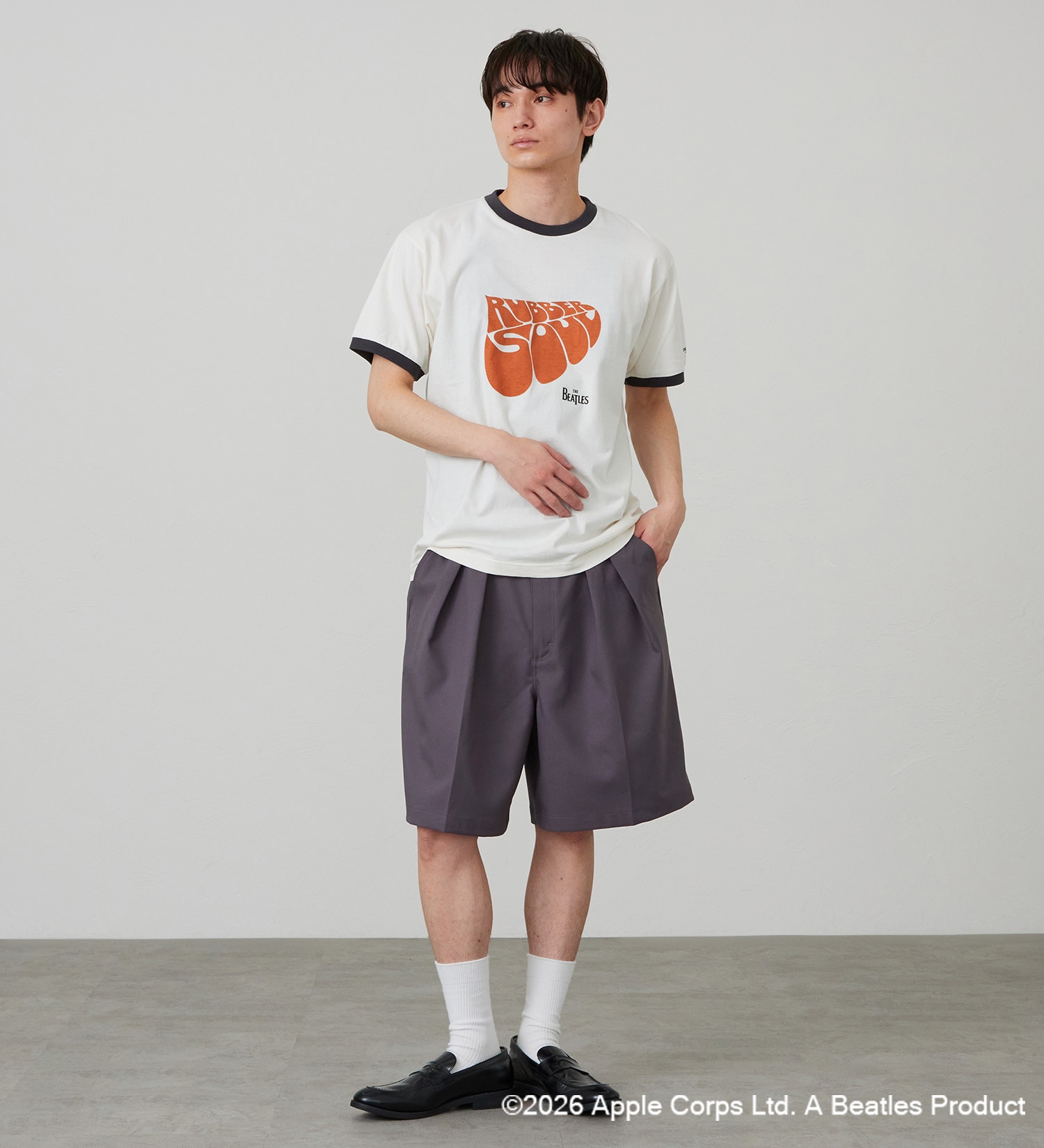 Wrangler(ラングラー)の【ポイントアップ対象】WRINGER T-SHIRTS【BEATLES】|トップス/Tシャツ/カットソー/メンズ|ブラック