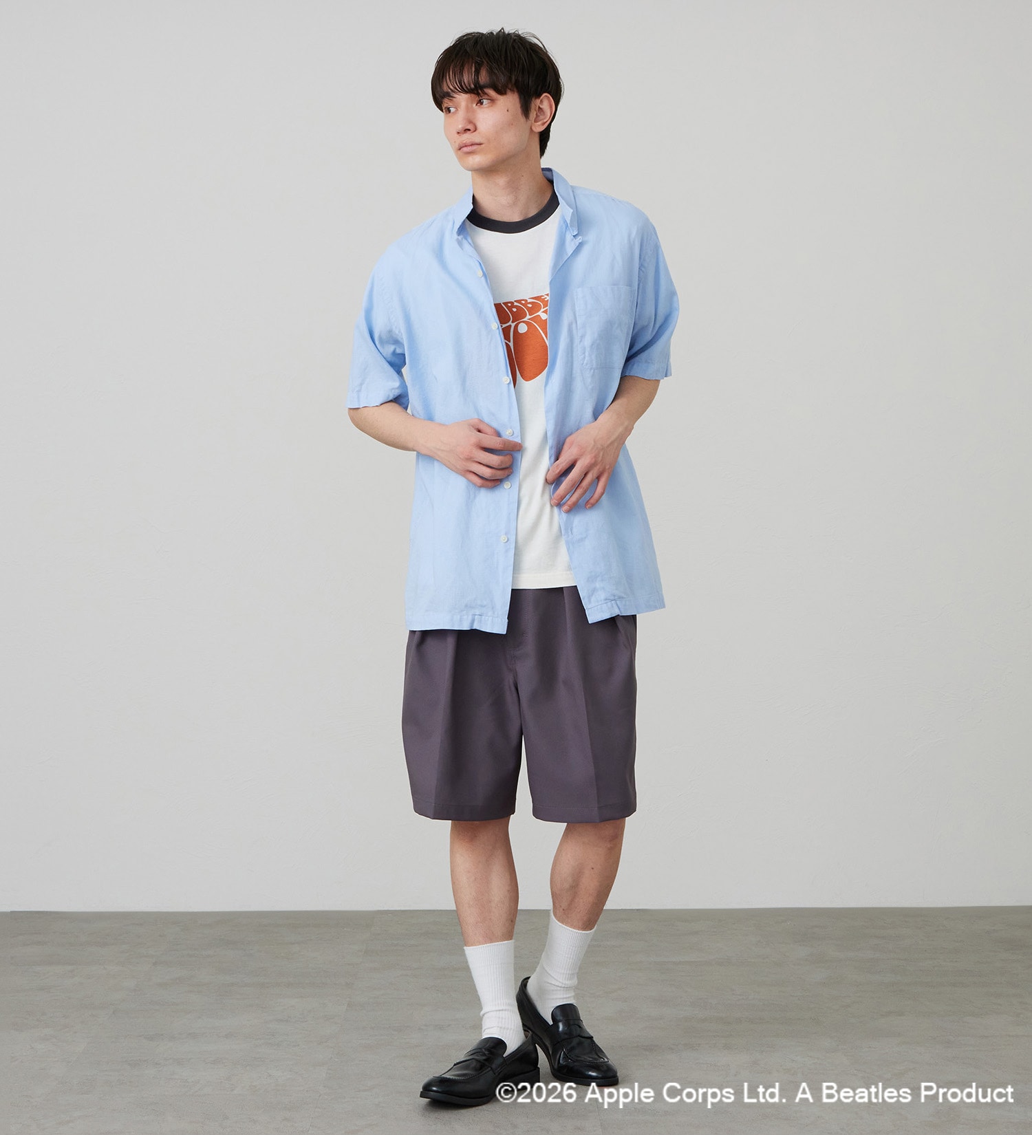 Wrangler(ラングラー)の【ポイントアップ対象】WRINGER T-SHIRTS【BEATLES】|トップス/Tシャツ/カットソー/メンズ|ブラック