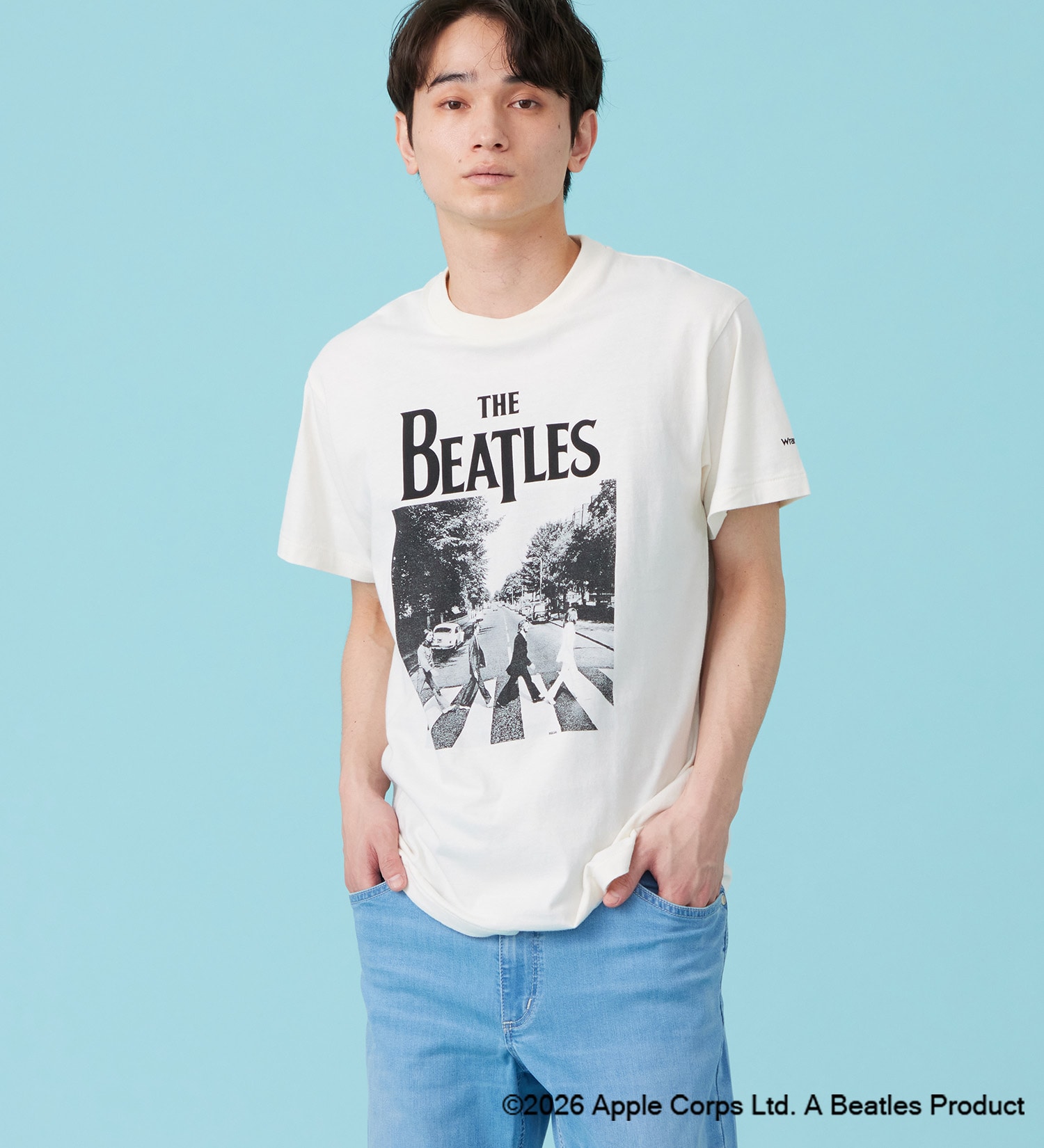 Wrangler(ラングラー)の【ポイントアップ対象】PRINT T-SHIRTS【BEATLES】|トップス/Tシャツ/カットソー/メンズ|ホワイト