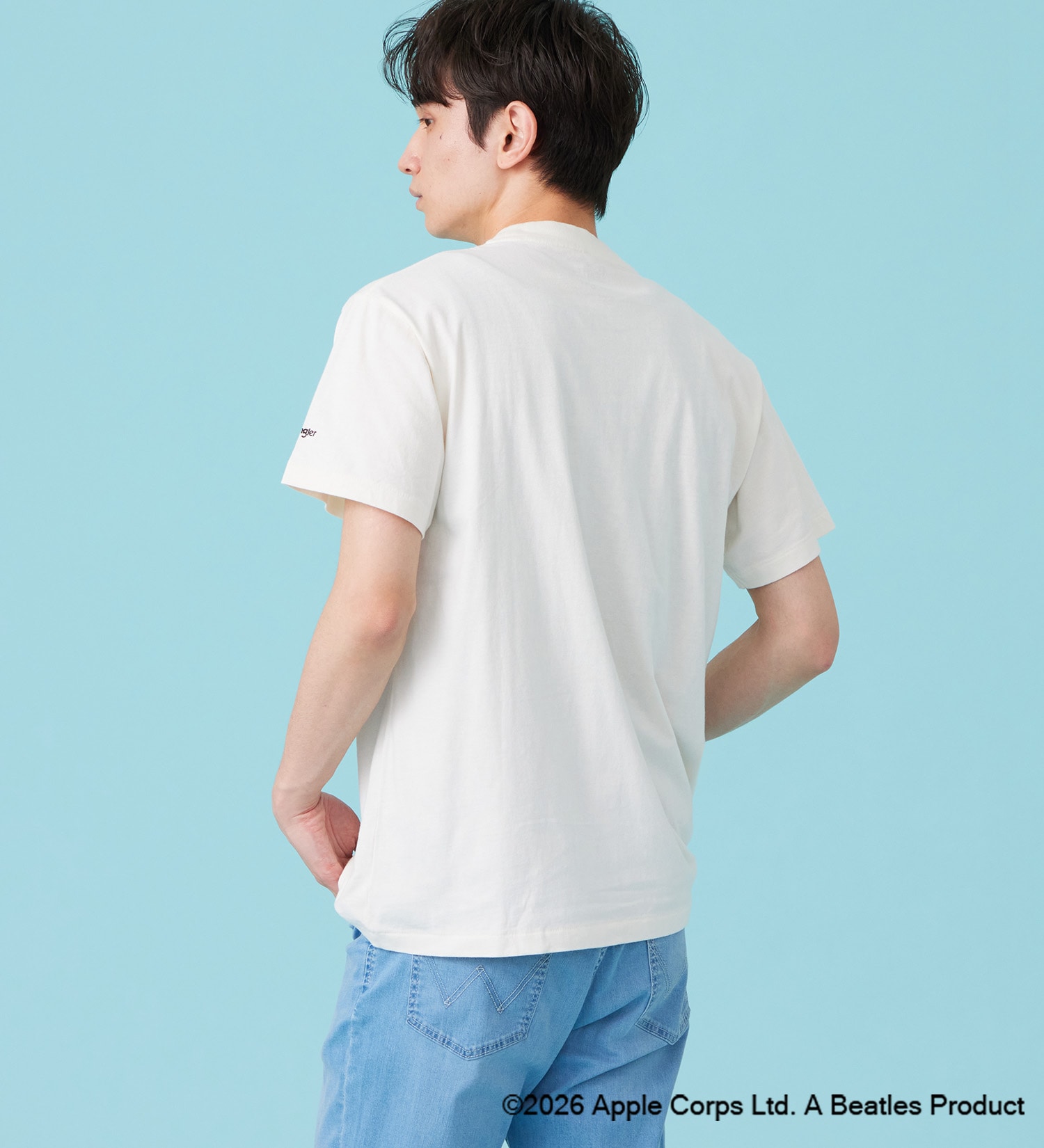 Wrangler(ラングラー)の【ポイントアップ対象】PRINT T-SHIRTS【BEATLES】|トップス/Tシャツ/カットソー/メンズ|ホワイト