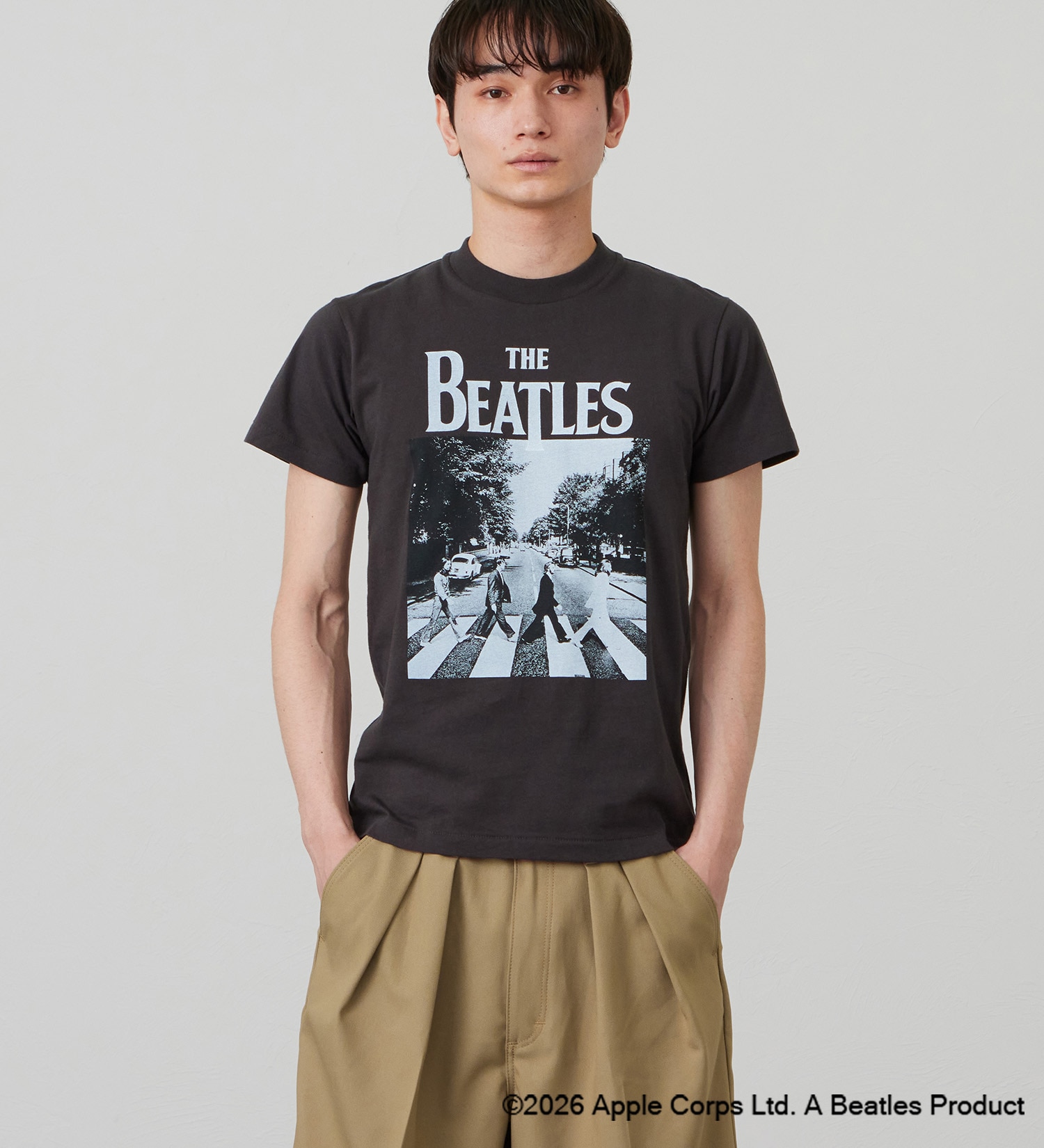 Wrangler(ラングラー)の【ポイントアップ対象】PRINT T-SHIRTS【BEATLES】|トップス/Tシャツ/カットソー/メンズ|ブラック