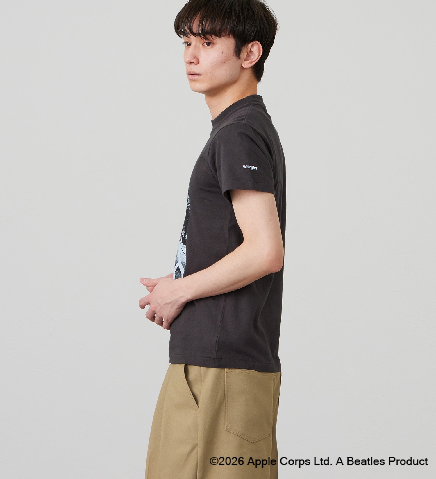 Wrangler(ラングラー)の【ポイントアップ対象】PRINT T-SHIRTS【BEATLES】|トップス/Tシャツ/カットソー/メンズ|ブラック