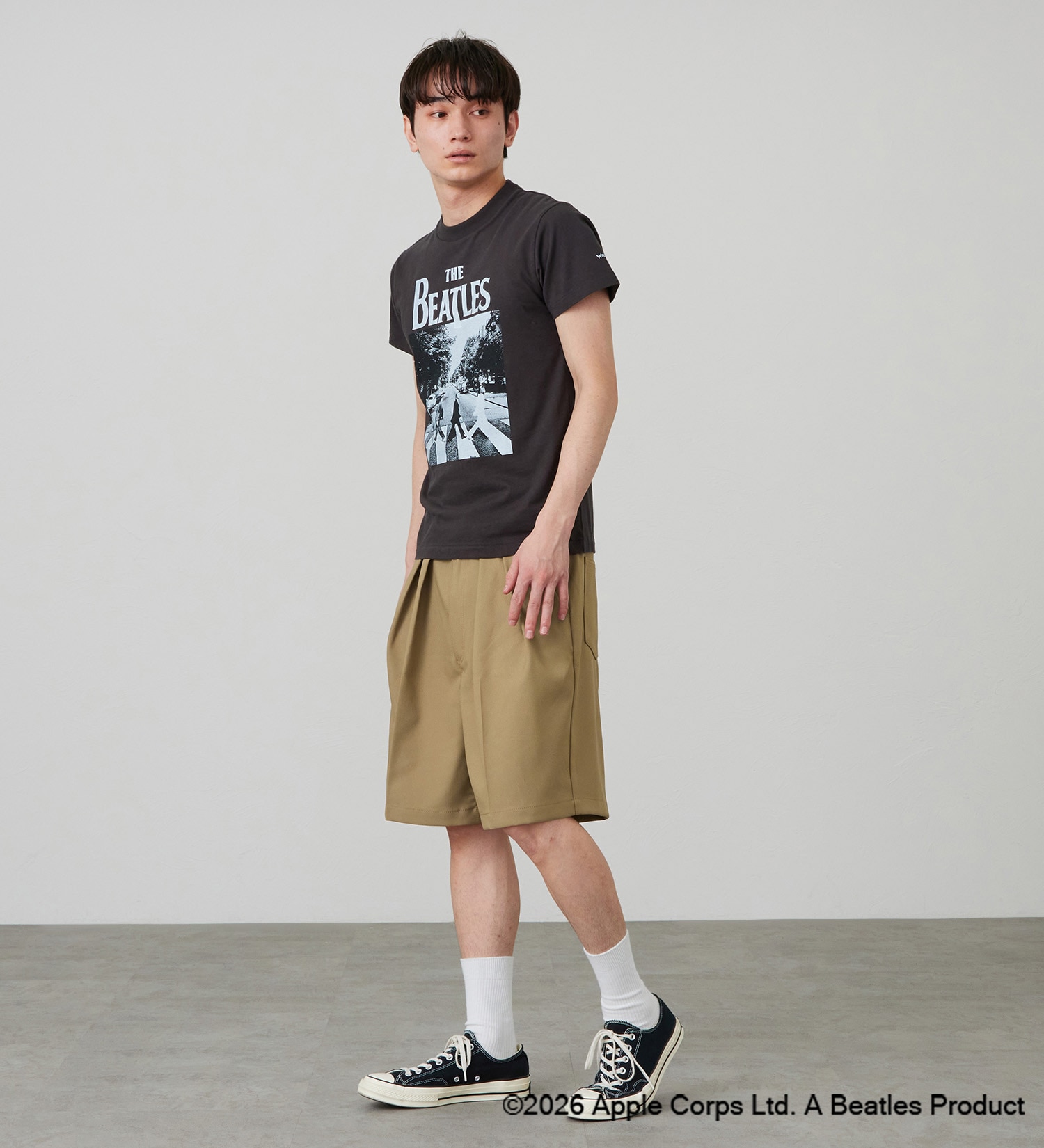 Wrangler(ラングラー)の【ポイントアップ対象】PRINT T-SHIRTS【BEATLES】|トップス/Tシャツ/カットソー/メンズ|ブラック