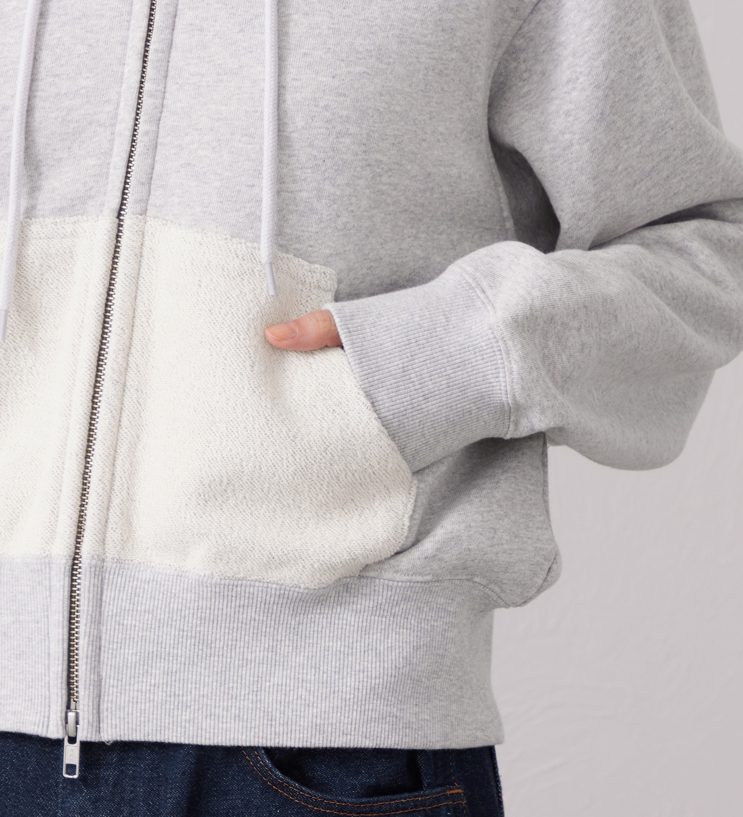Wrangler(ラングラー)のDOUBLE ZIP PARKA/ダブルジップパーカー|トップス/パーカー/メンズ|グレー