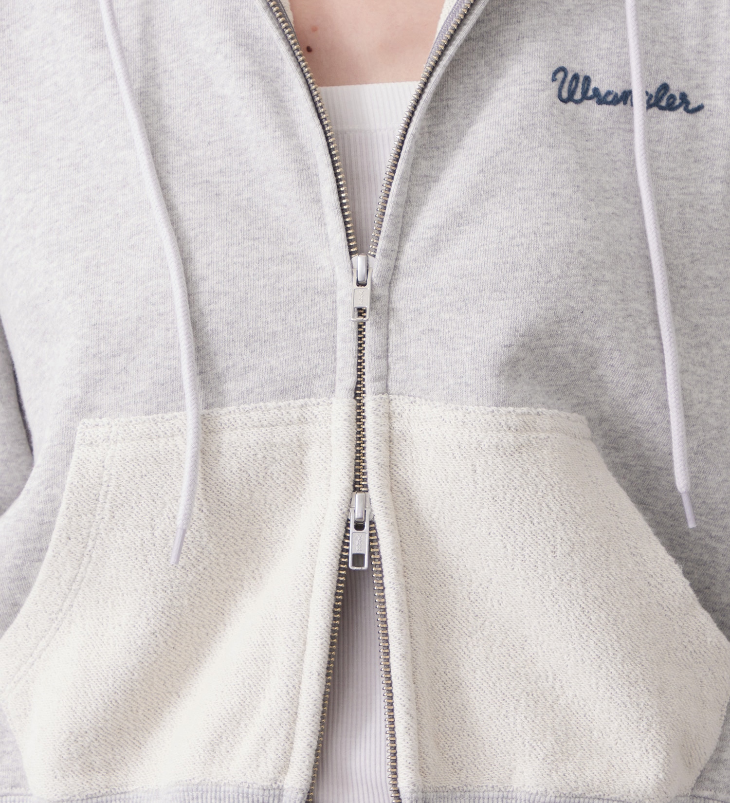 Wrangler(ラングラー)のDOUBLE ZIP PARKA/ダブルジップパーカー|トップス/パーカー/メンズ|グレー
