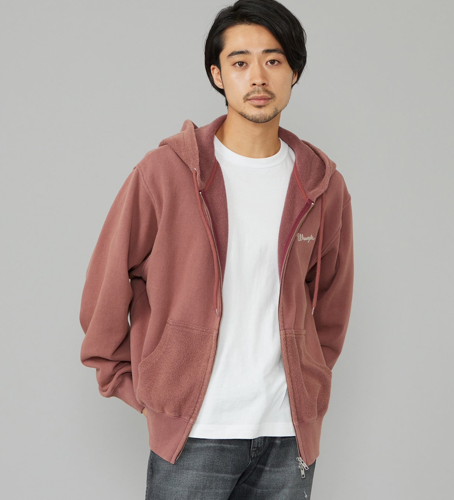 Wrangler(ラングラー)のDOUBLE ZIP PARKA/ダブルジップパーカー|トップス/パーカー/メンズ|ワイン