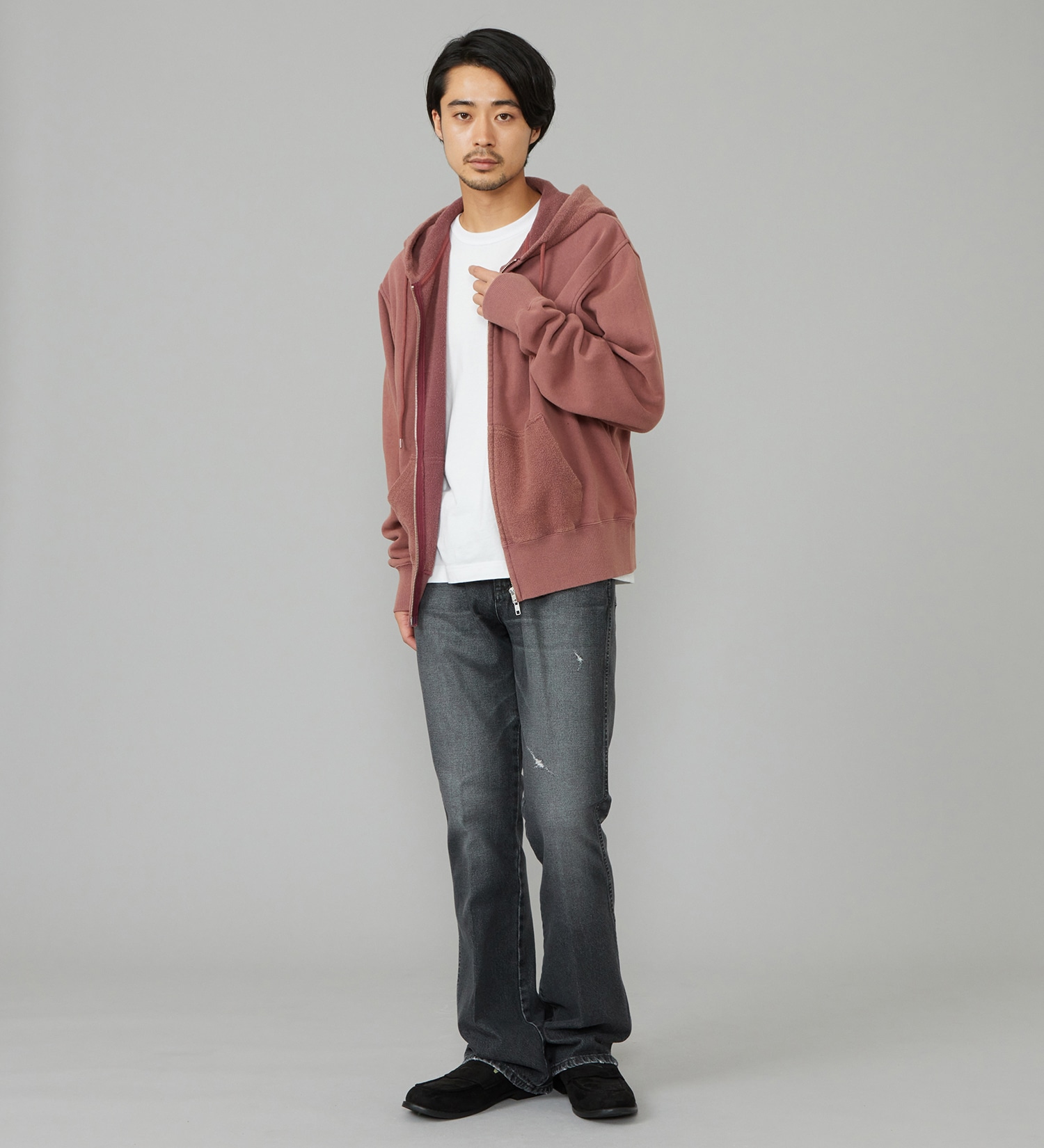 Wrangler(ラングラー)のDOUBLE ZIP PARKA/ダブルジップパーカー|トップス/パーカー/メンズ|ワイン