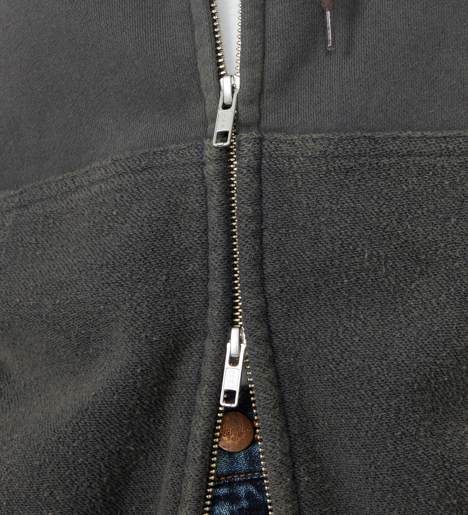 Wrangler(ラングラー)のDOUBLE ZIP PARKA/ダブルジップパーカー|トップス/パーカー/メンズ|ブラック