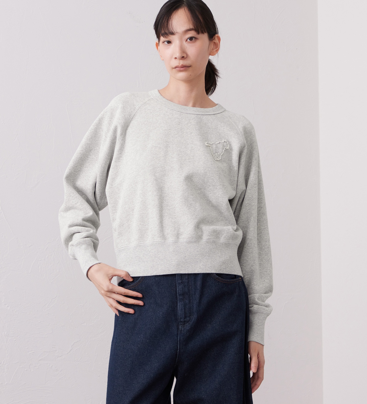 Wrangler(ラングラー)のCREW NECK SWEAT/クルーネックスウェット|トップス/スウェット/メンズ|グレー