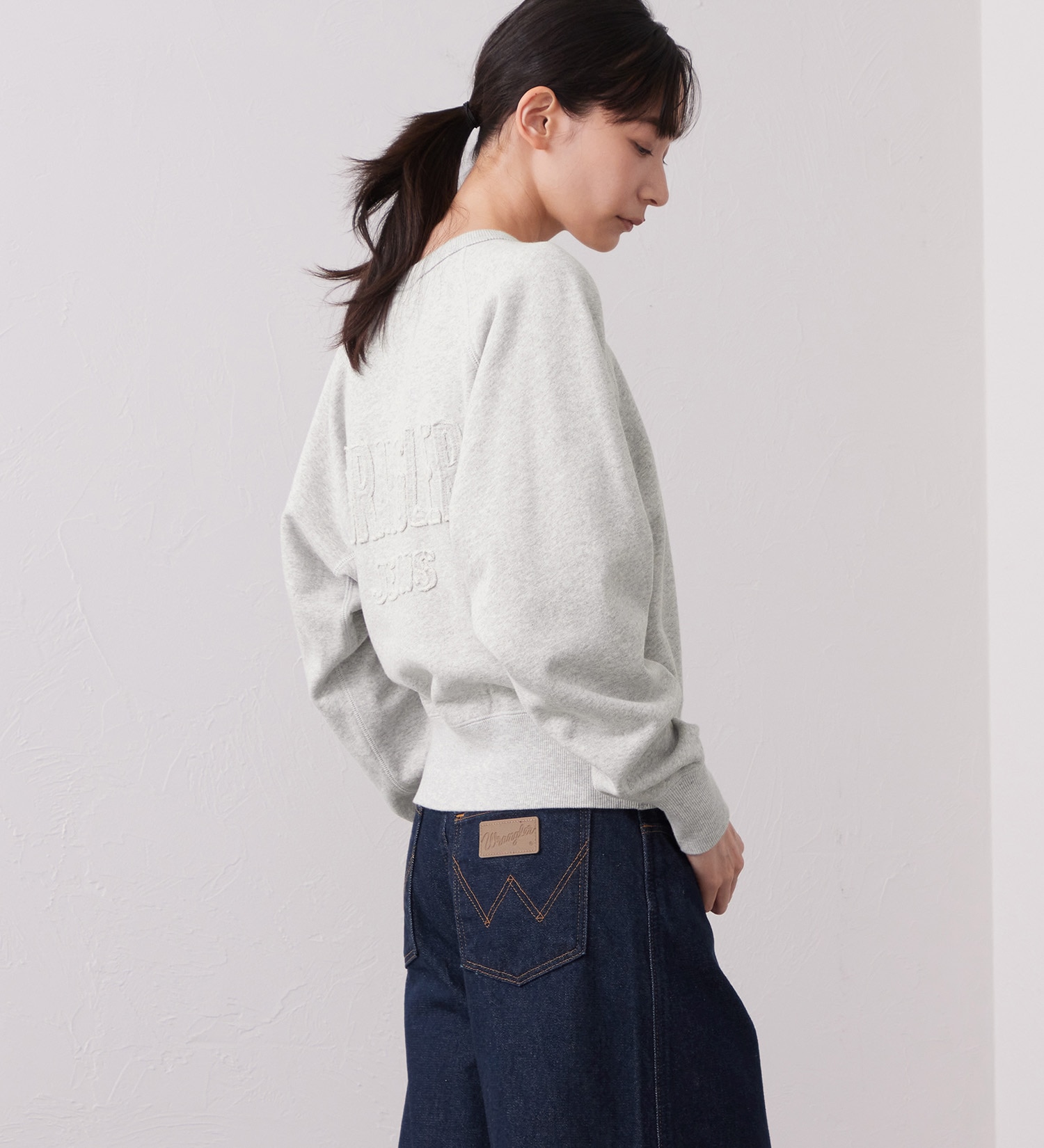 Wrangler(ラングラー)のCREW NECK SWEAT/クルーネックスウェット|トップス/スウェット/メンズ|グレー