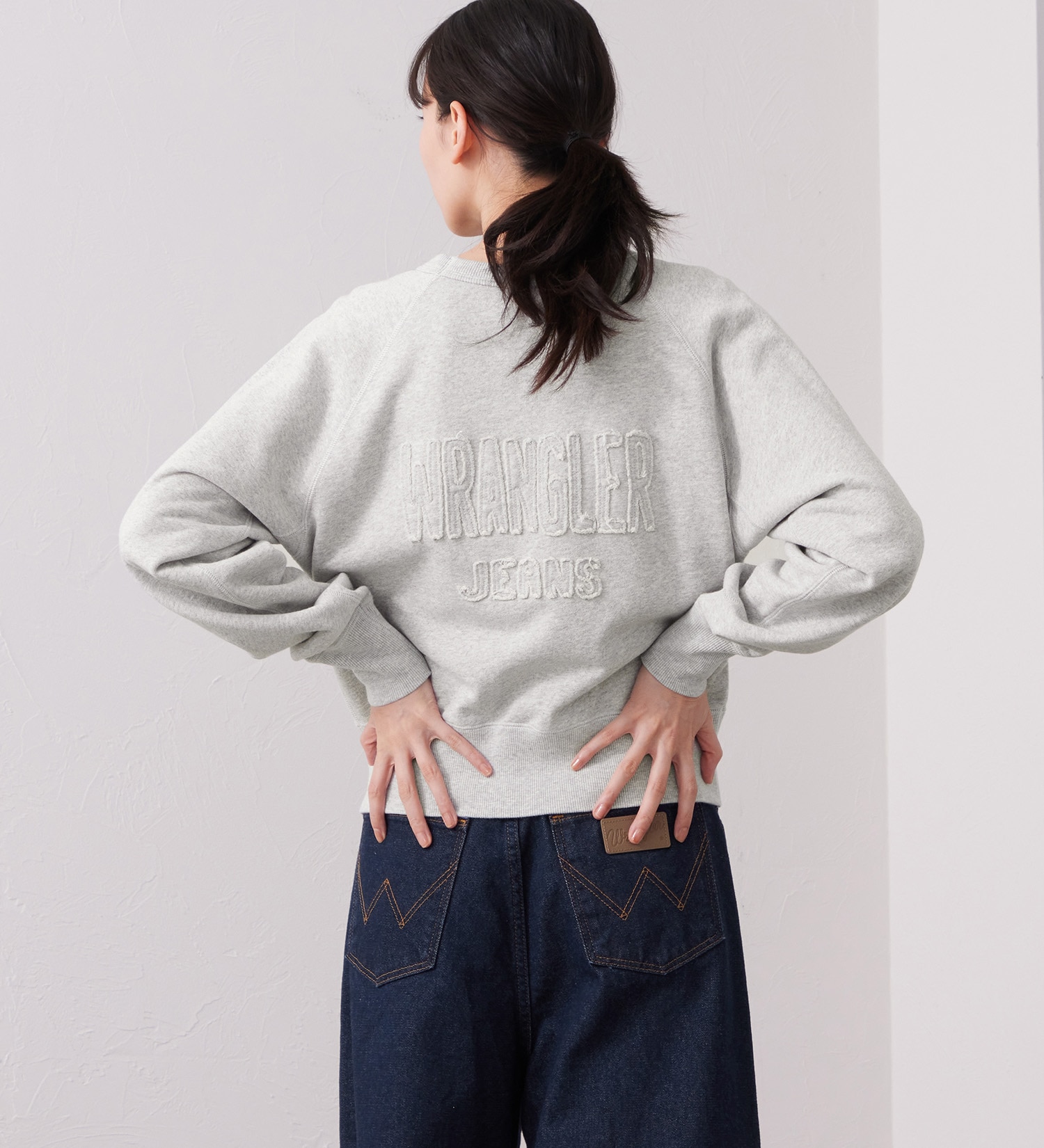 Wrangler(ラングラー)のCREW NECK SWEAT/クルーネックスウェット|トップス/スウェット/メンズ|グレー