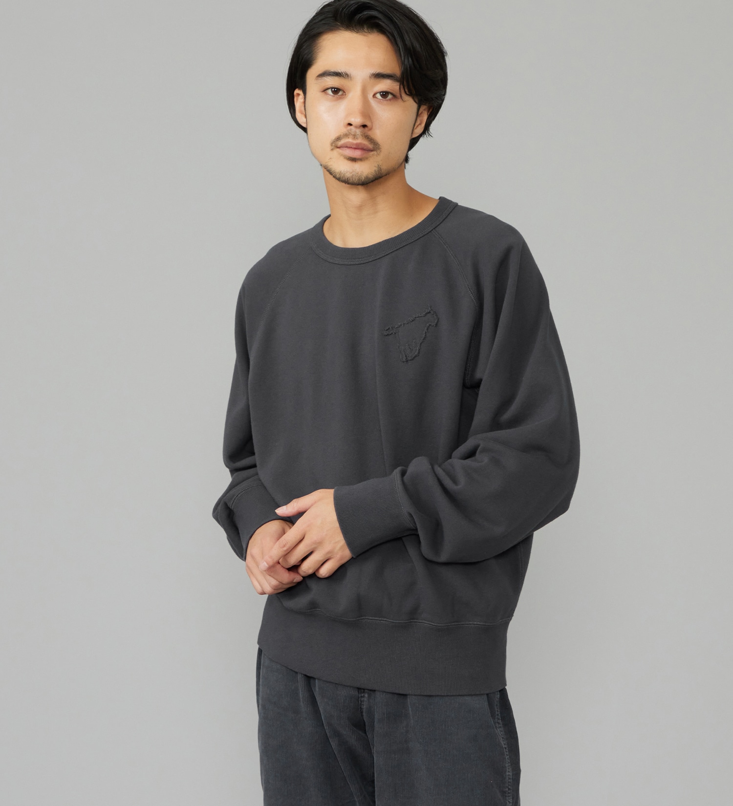 Wrangler(ラングラー)のCREW NECK SWEAT/クルーネックスウェット|トップス/スウェット/メンズ|ブラック